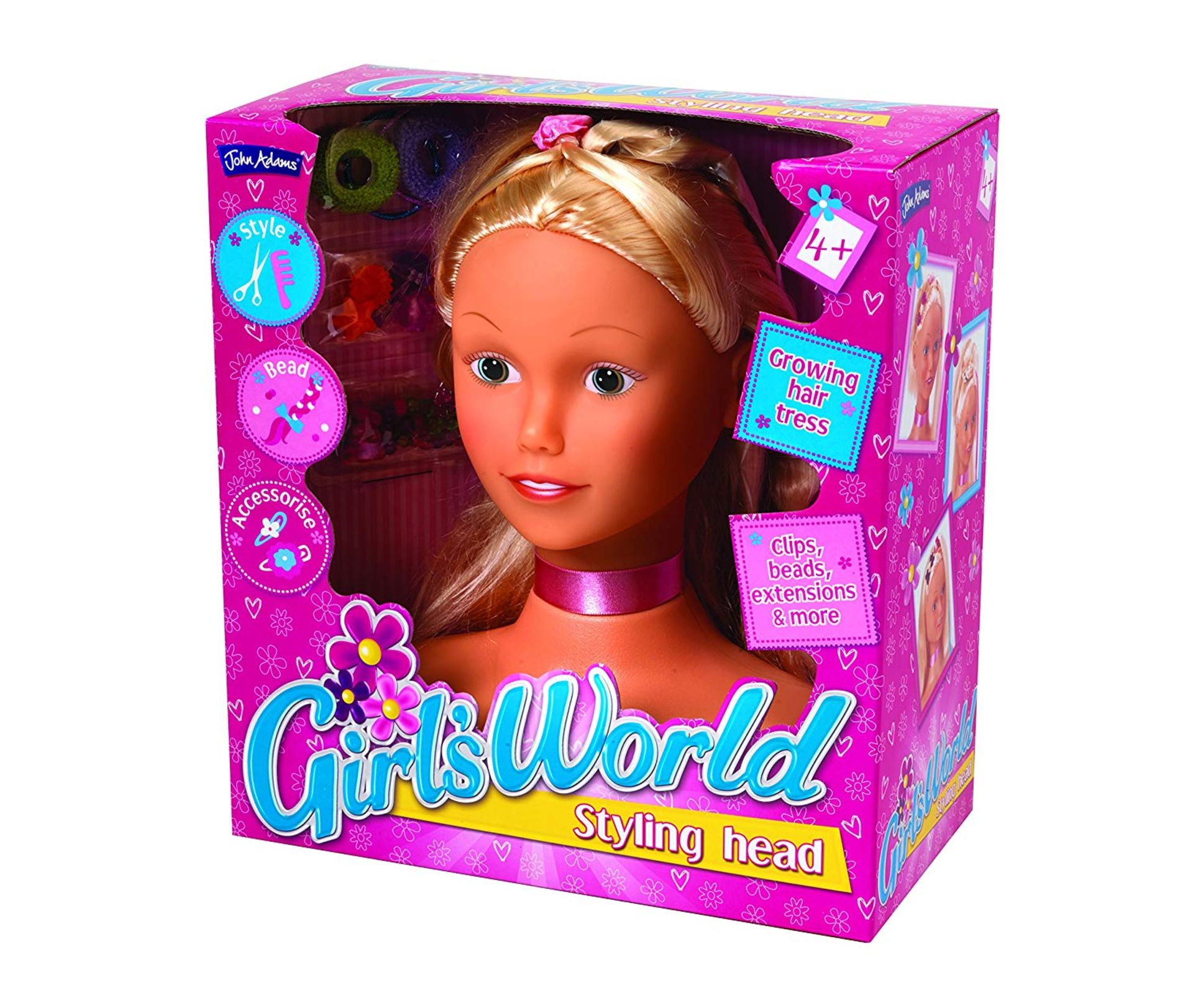 35 x Girls World Styling Head RRP £769.65