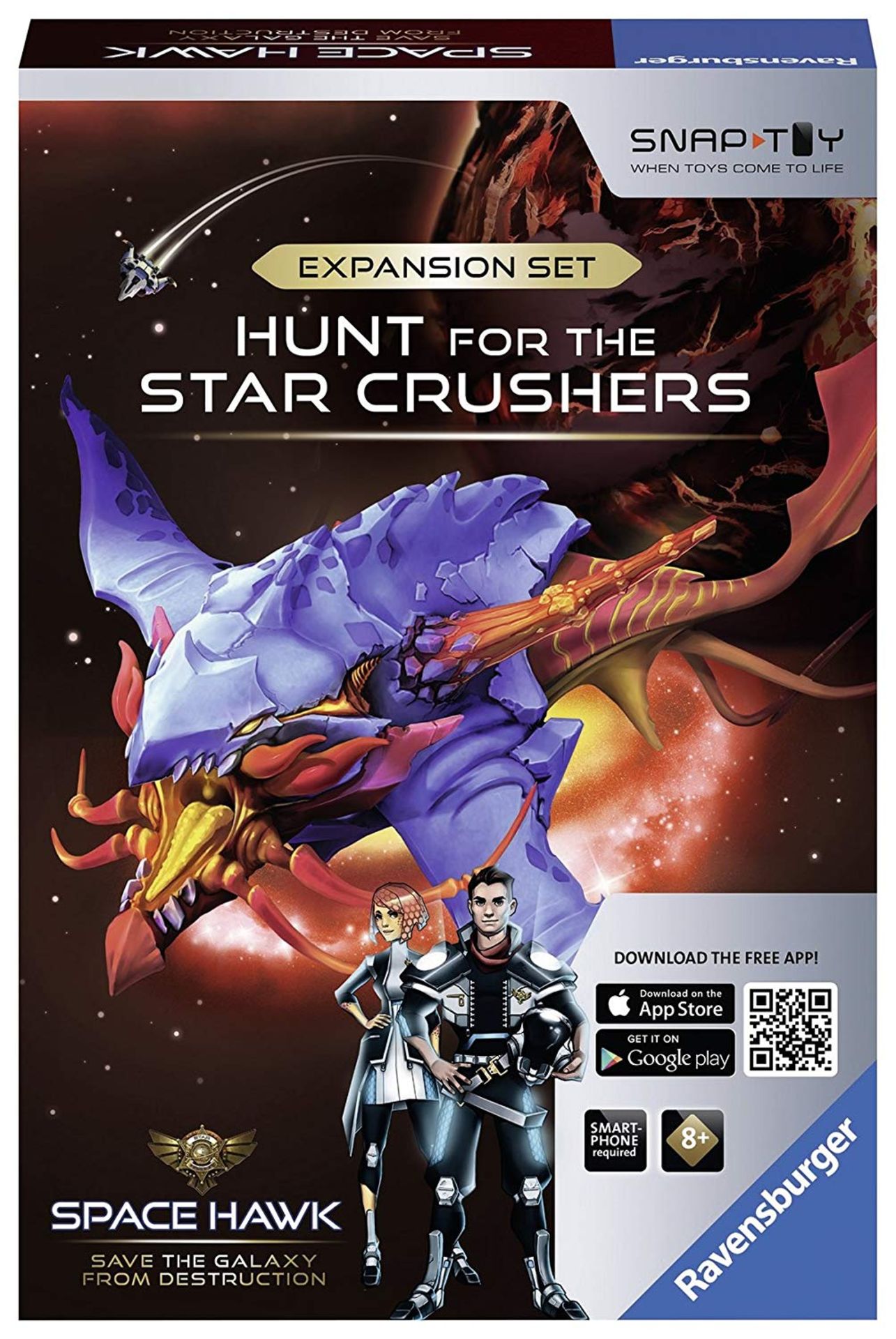 180 x Ravensburger Space Hawk Expansion Set- Hunt for the Star Crushers RRP £2698.2