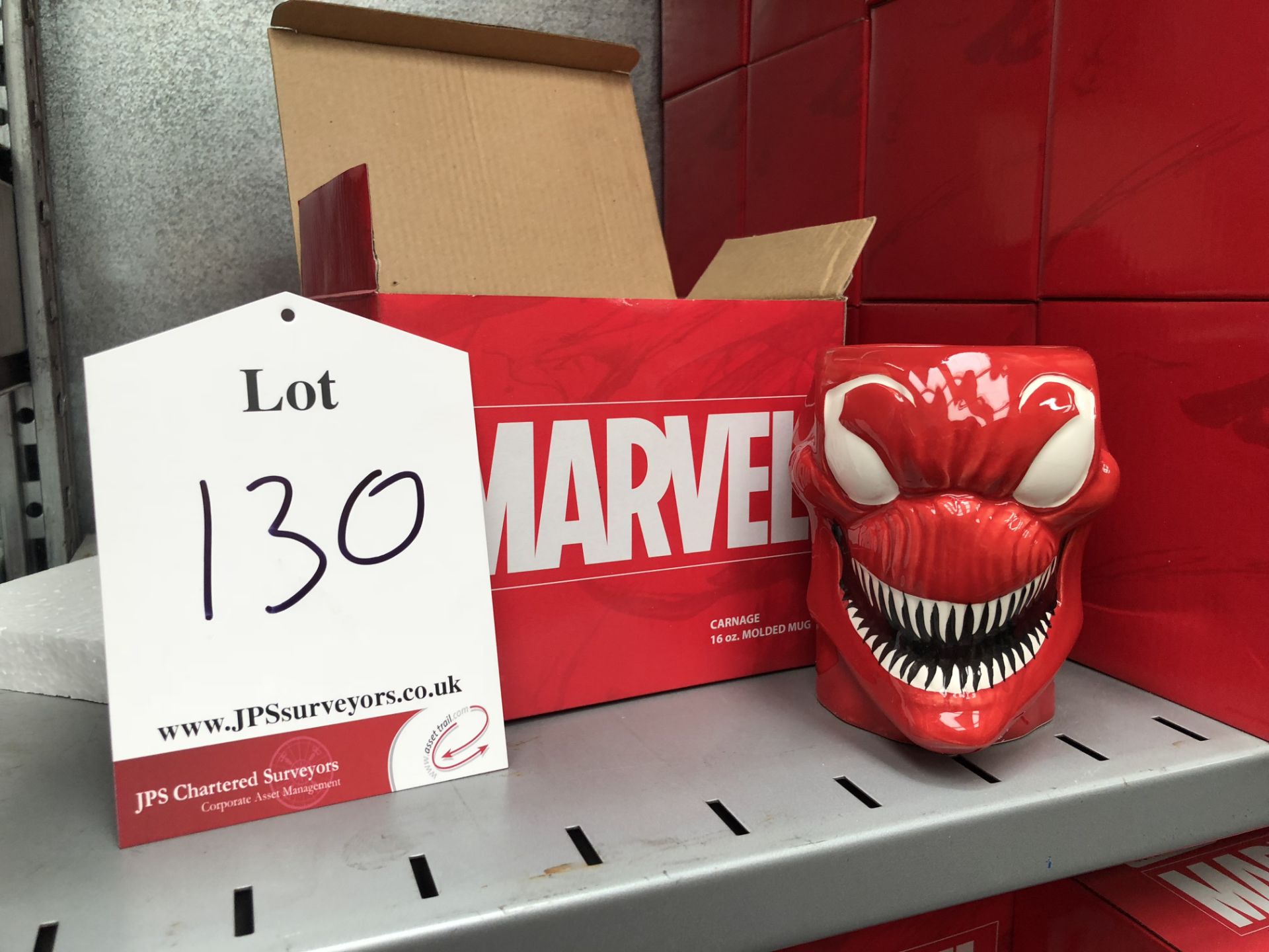 216 x Officially Licensed Marvel Comics Molded 16 oz Mug - Cletus Kasady Carnage RRP £3669.84 - Image 2 of 3