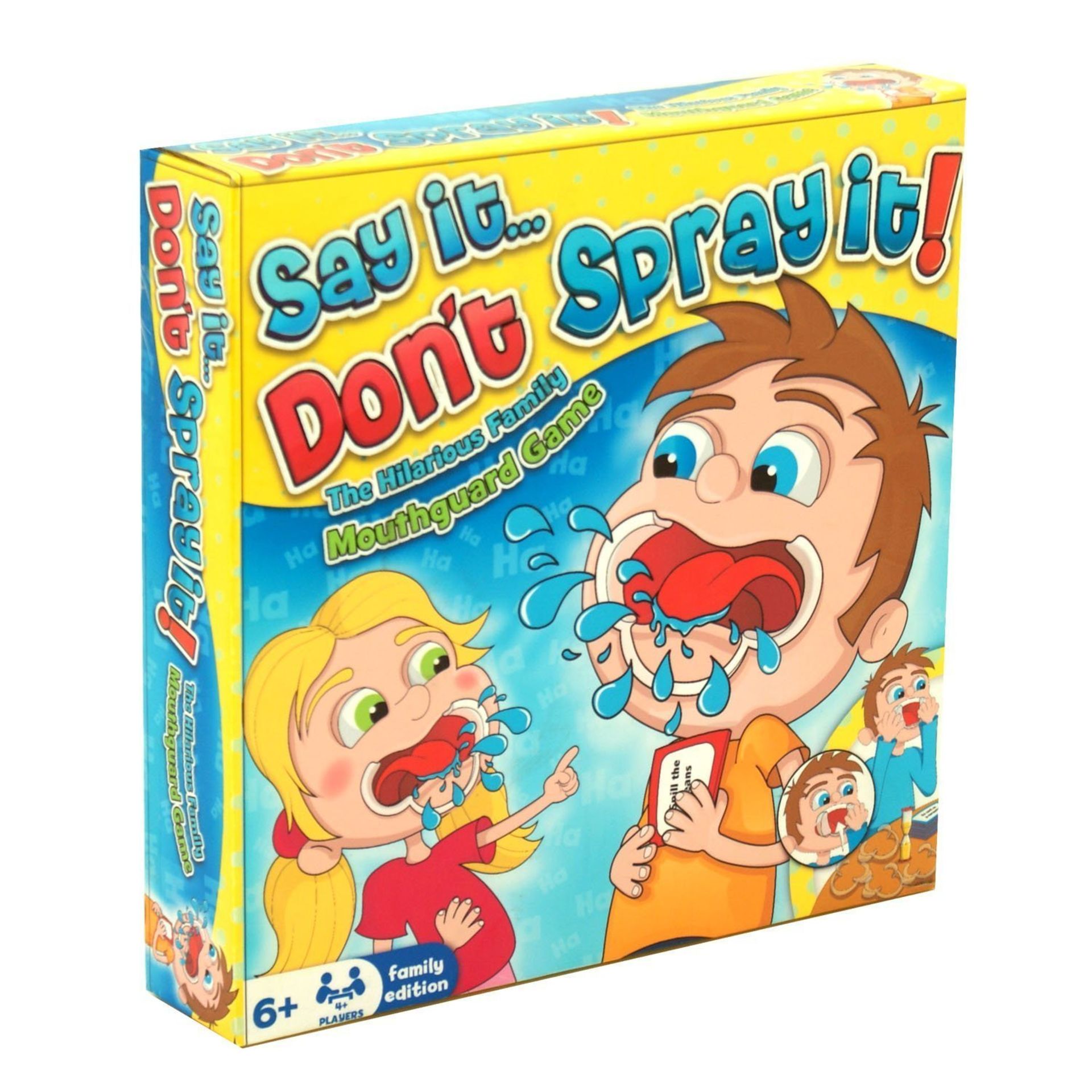 60 X Say It Dont Spray It - Mouthpiece Challenge Game RRP £431.4