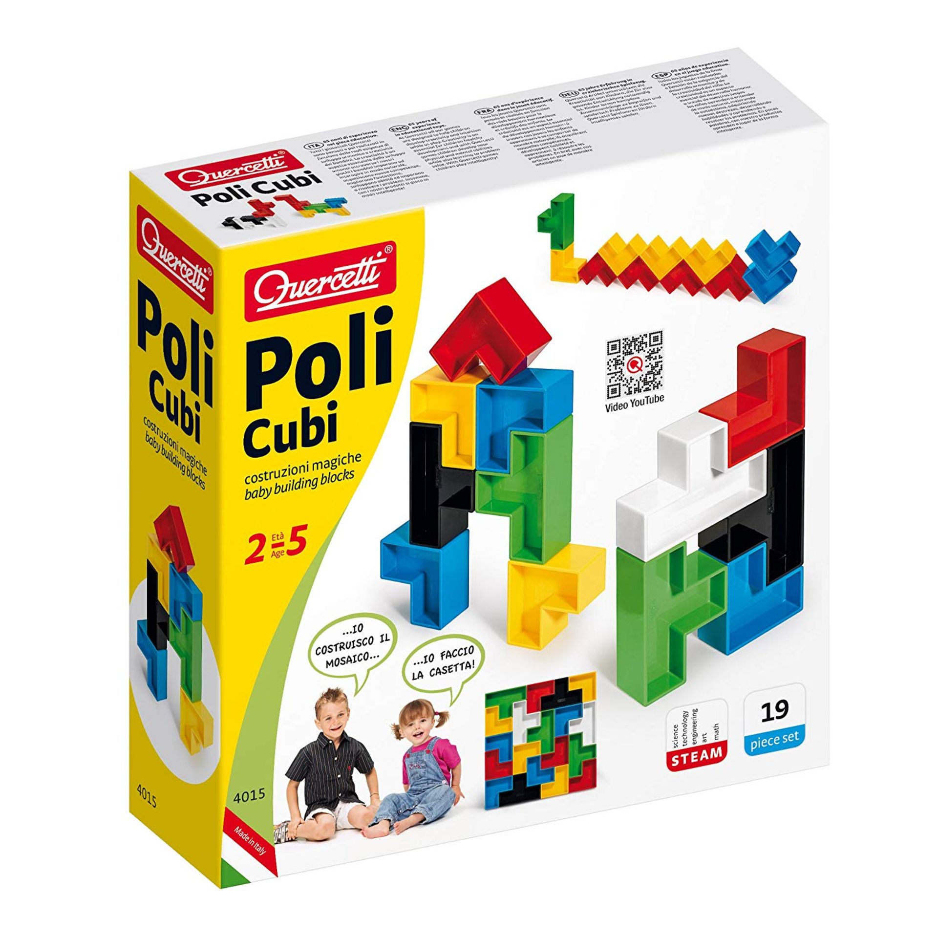 82 x Quercetti Poli Cubi Construction Magic Set RRP £2623.18
