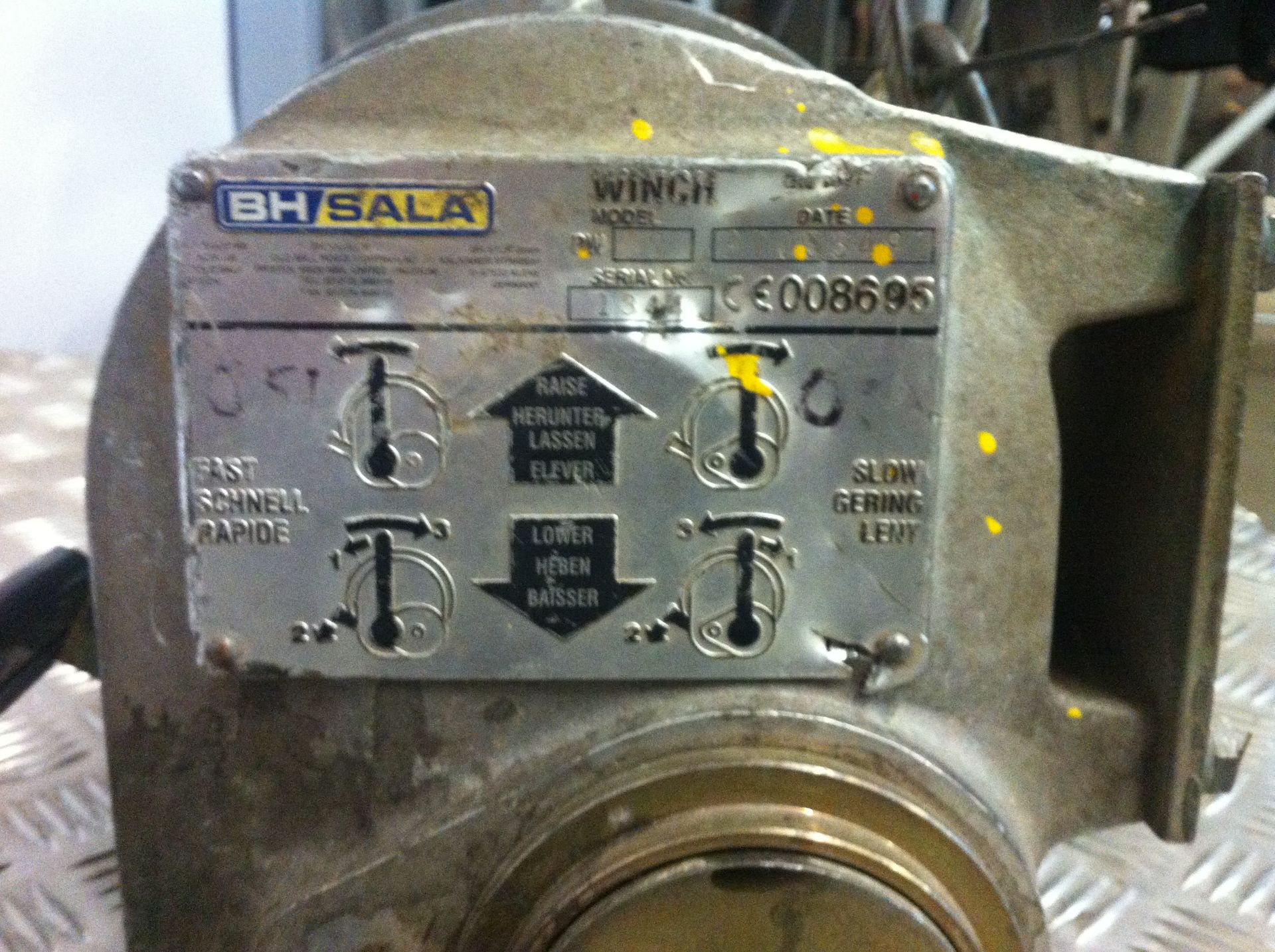 BH Sala PW60 Winch - Image 2 of 3