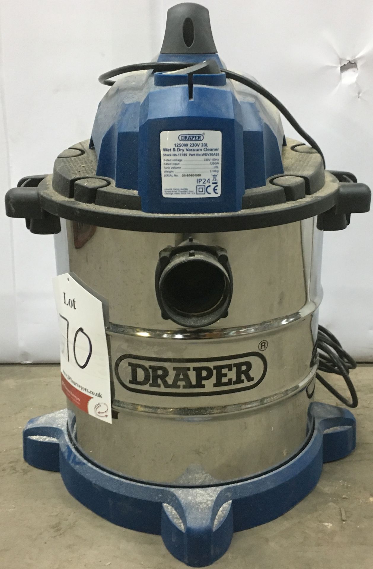 Draper Wet/Dry Vacuum