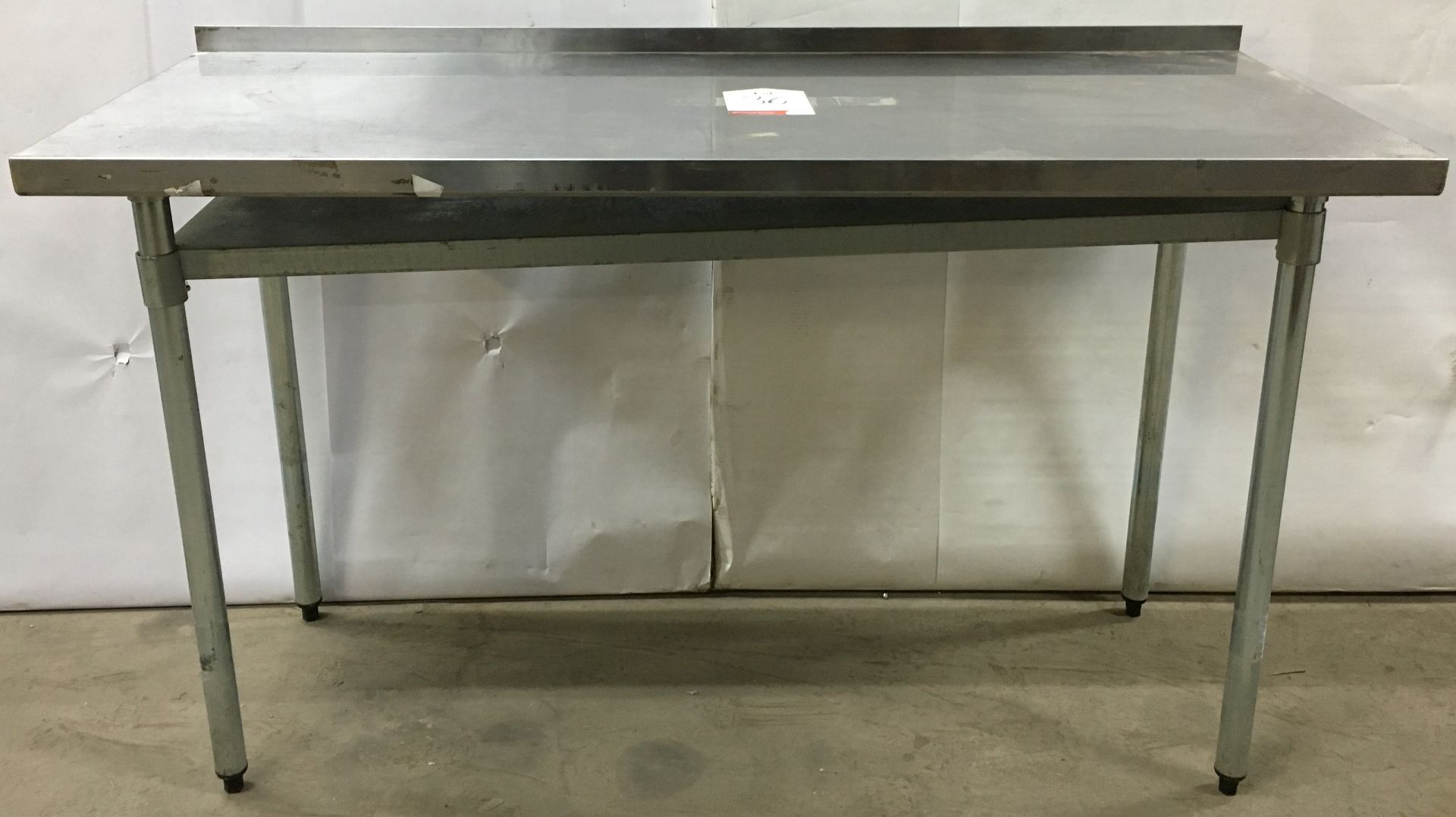 Stainless Steel Mixing Table with Under Shelf