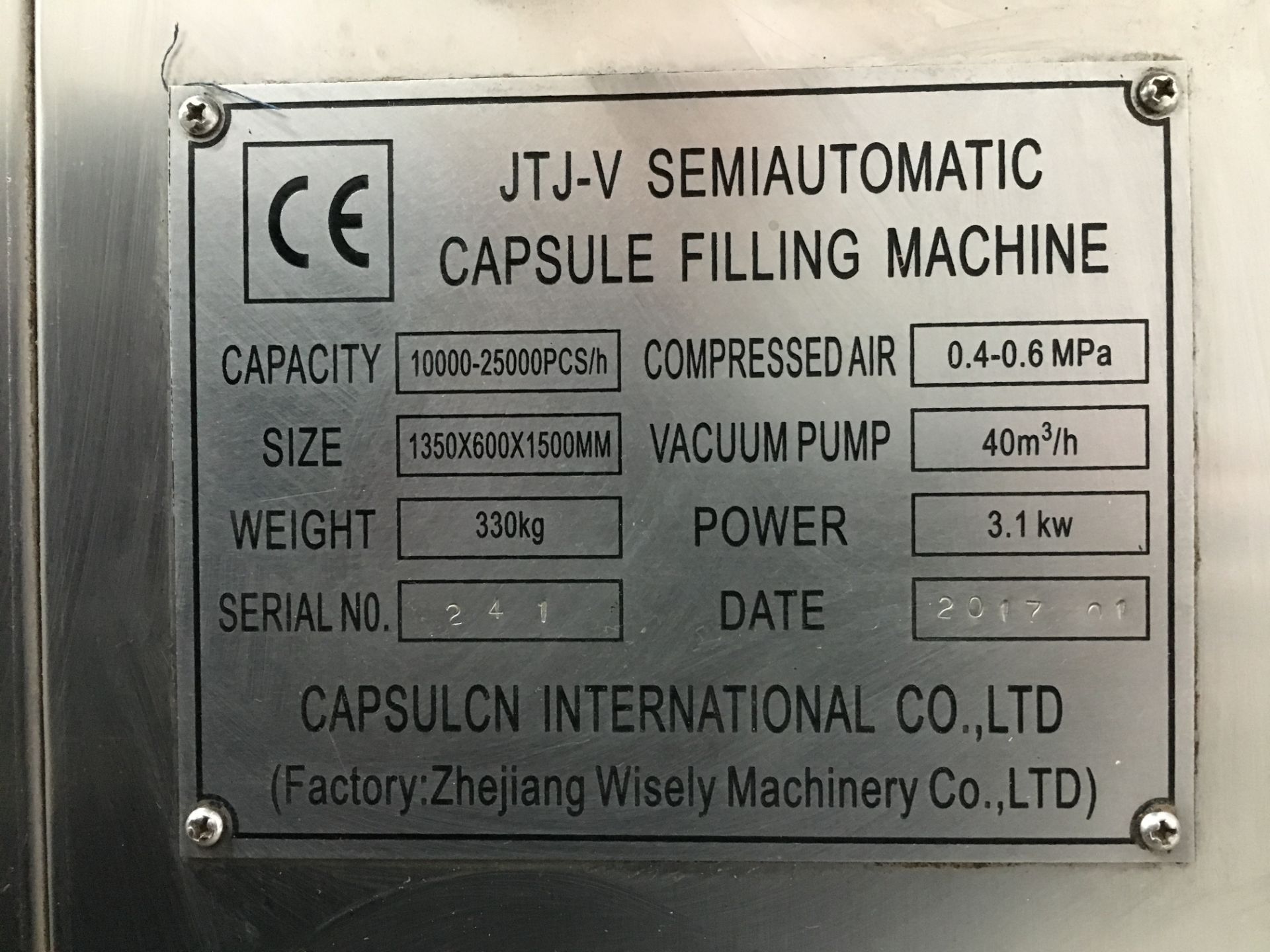 JT J-V Semi-Automatic Capsule Filling Machine with Siemens Smart Line Touchscreen - Image 2 of 3