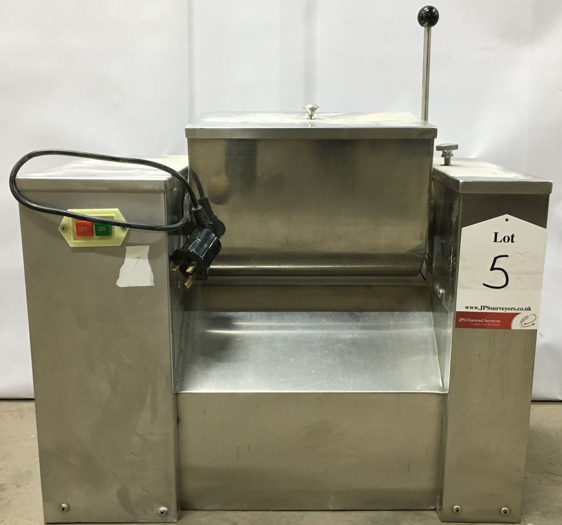 Stainless Steel Powder Mixing Table Top Unit