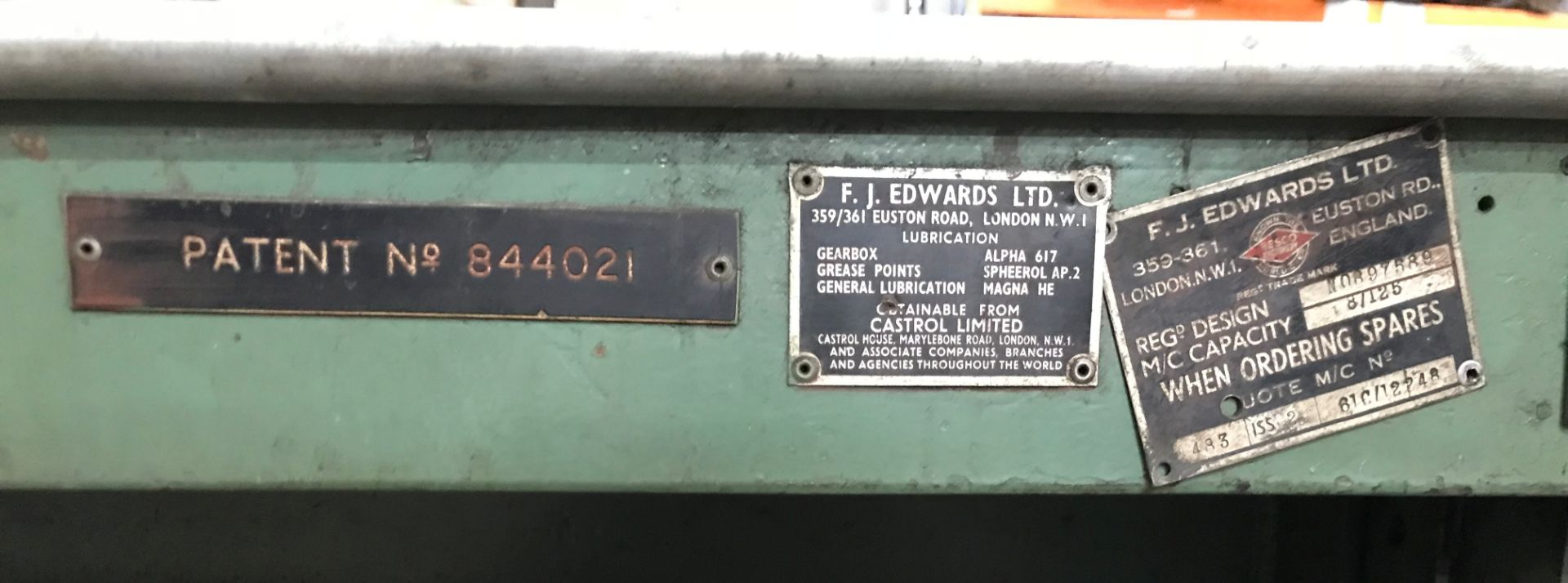 FJ Edwards industrial Guillotine - Image 8 of 9