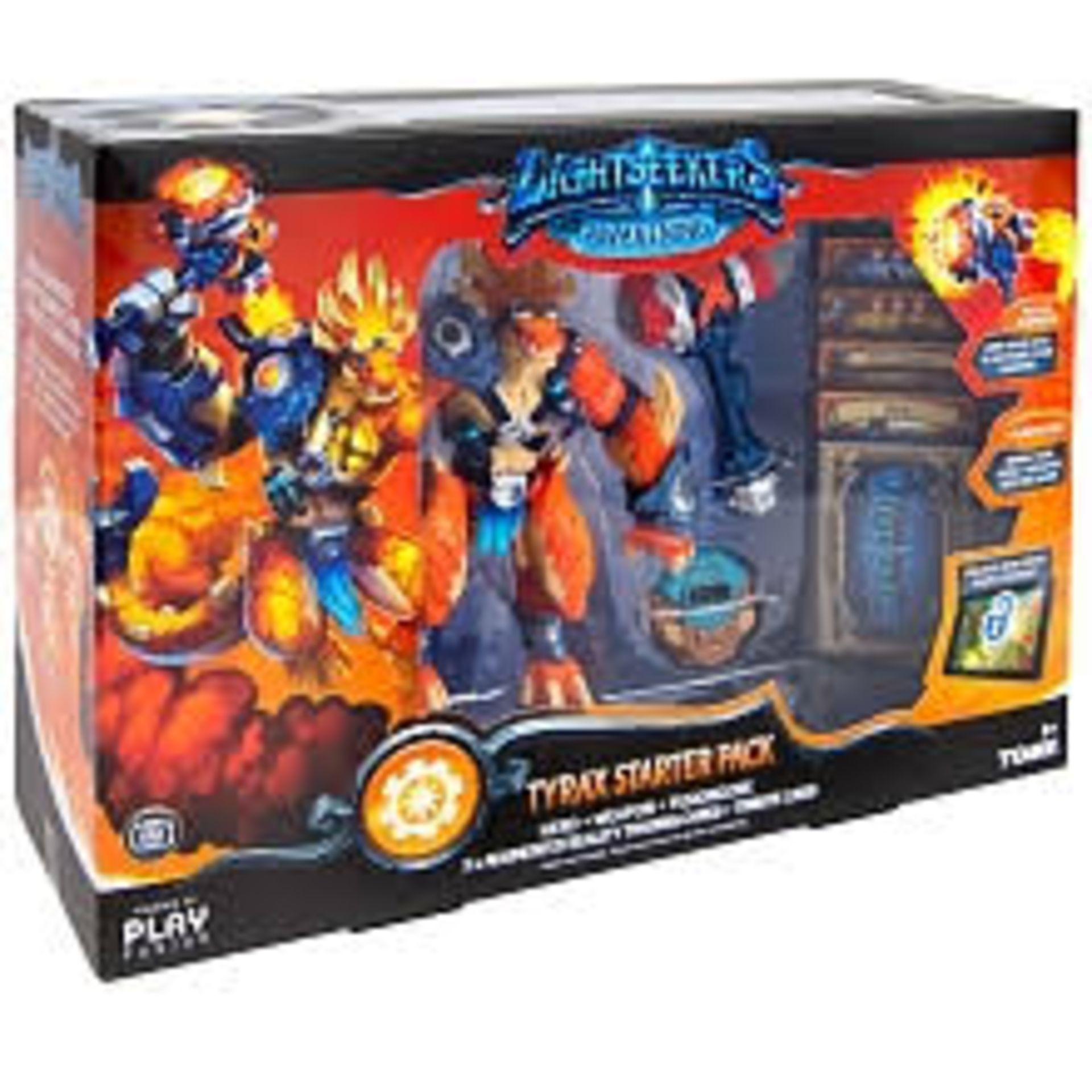 52 x Lightseekers Awakening Starter Figure Pack Tyrax Hero + Weapon + Fusion Playset | 796714710020