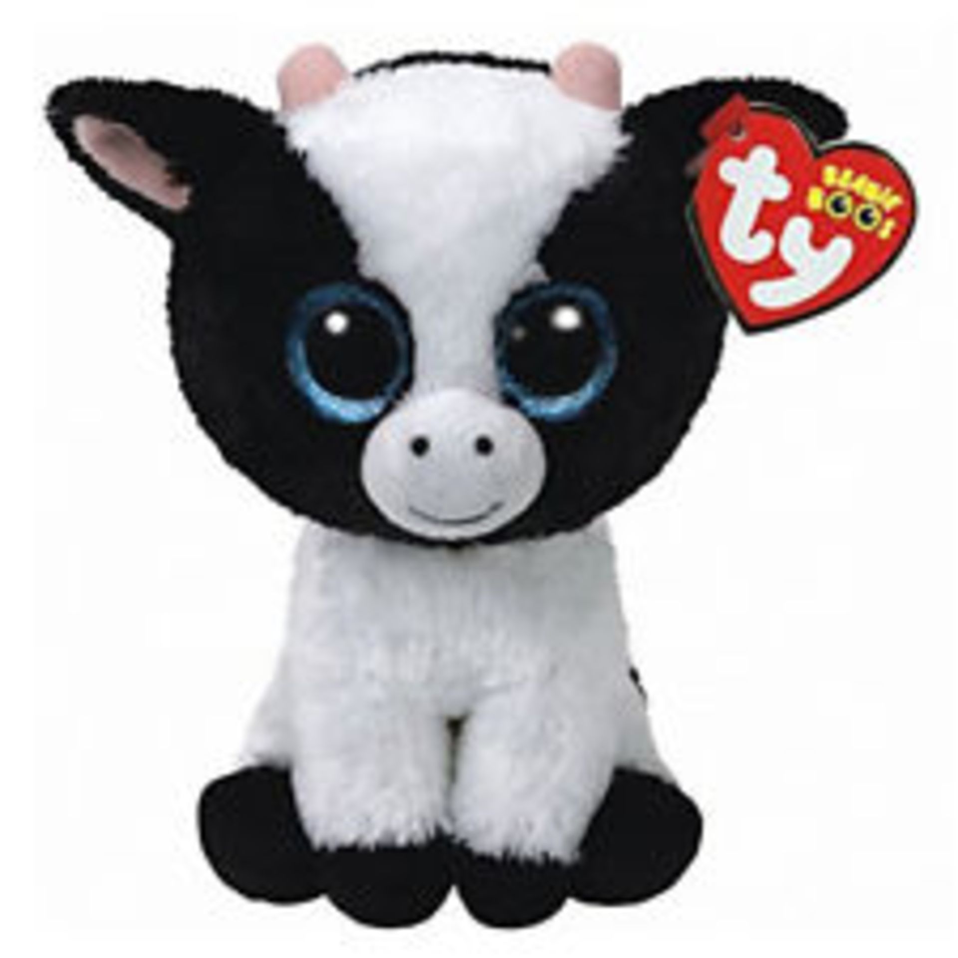 36 x Big Headz Farmyard Soft Toy - Cow | 5023041265608 | RRP £ 251.64