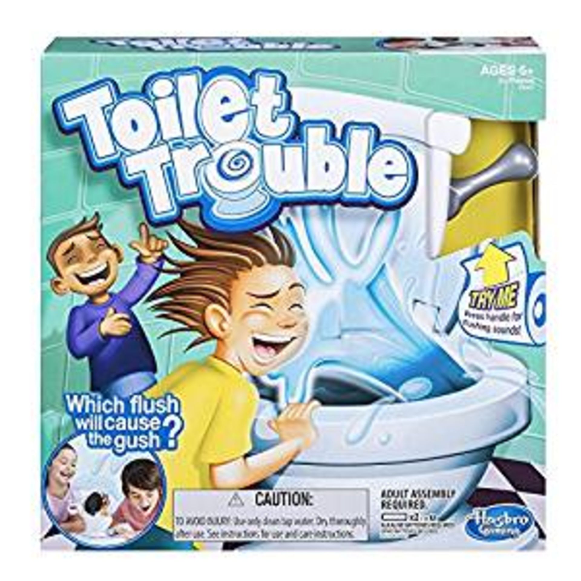 120 x Toilet Trouble Hilarious Interactive Game Kids/Families Flush Sound Effects | RRP £ 2088