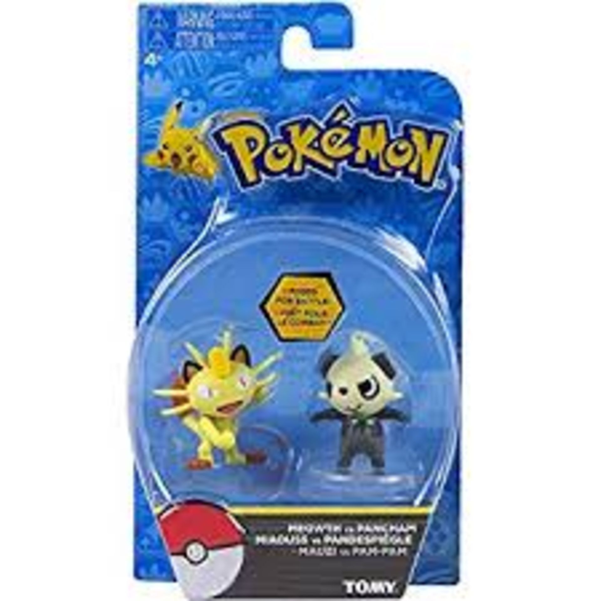 130 x Pokemon: Meowth Vs. Pancham Collectable Mini Figures | 7700013586975 | RRP £ 1688.70