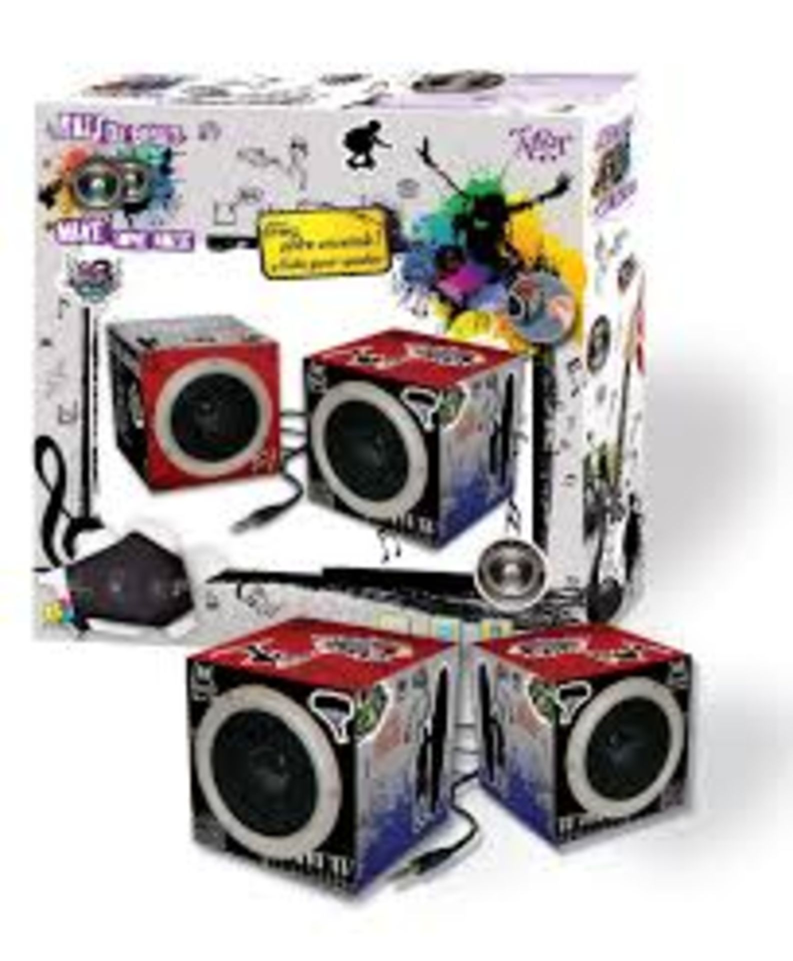 66 x Techno Art Speaker Creation Boys | 61404350023 | RRP £ 539.34