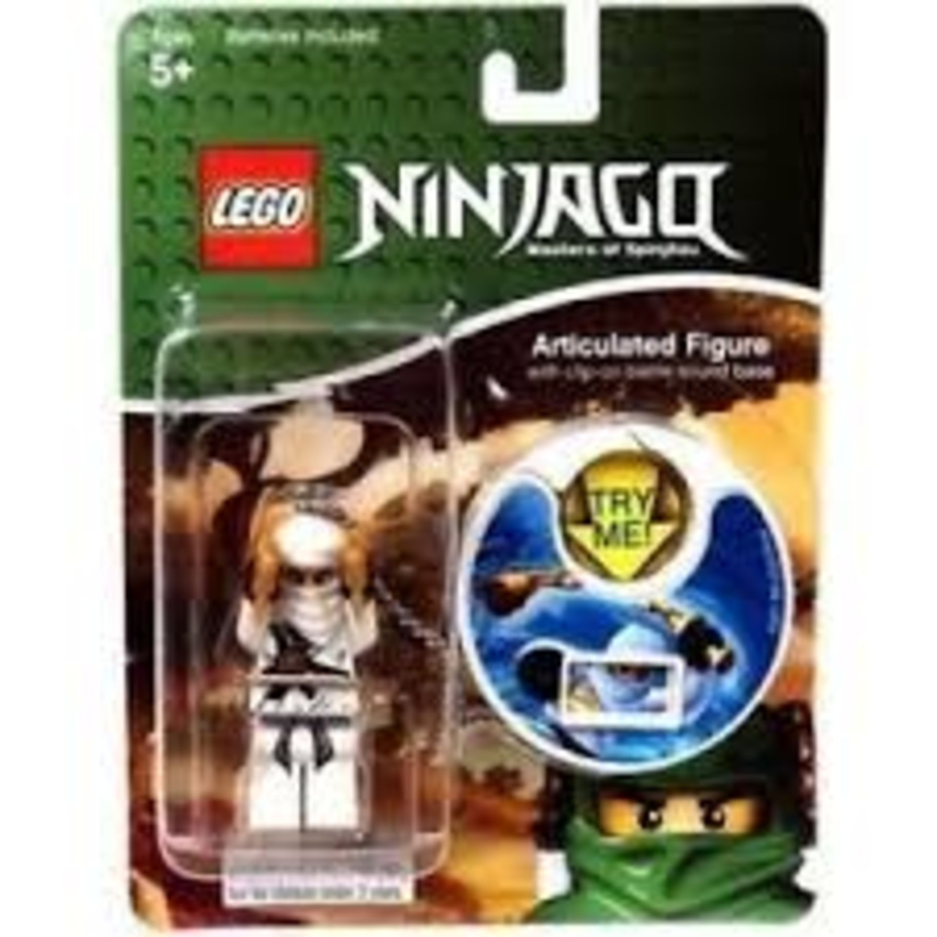 350 x Lego Ninjago Articulated Figure with Clip-on Sound Base - SENSEI | 014397017497 | RRP £ 1645.5