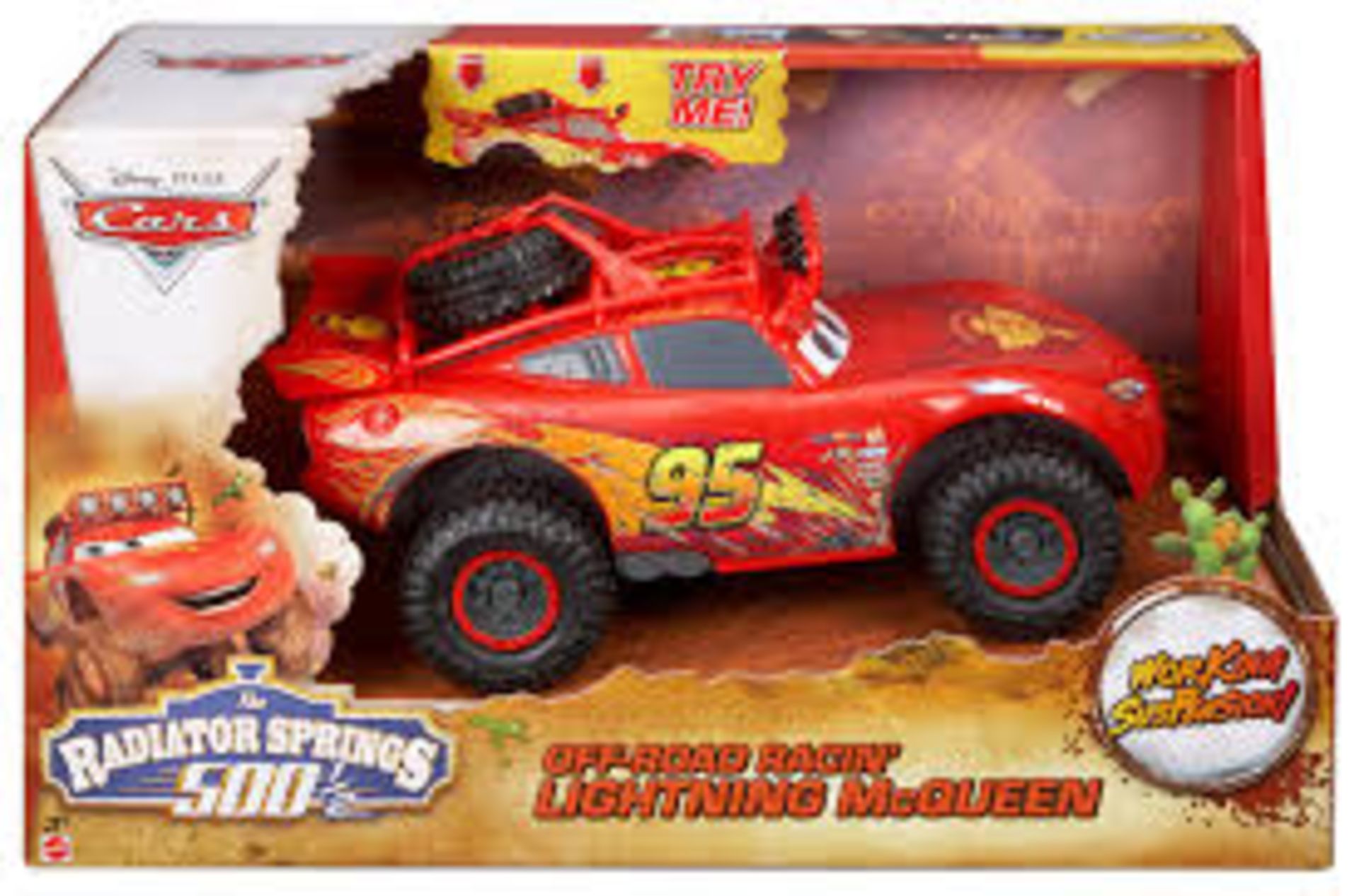 40 x Disney Cars Off Road Racin Lightning McQueen Toy | 887961066319 | RRP £ 999.60