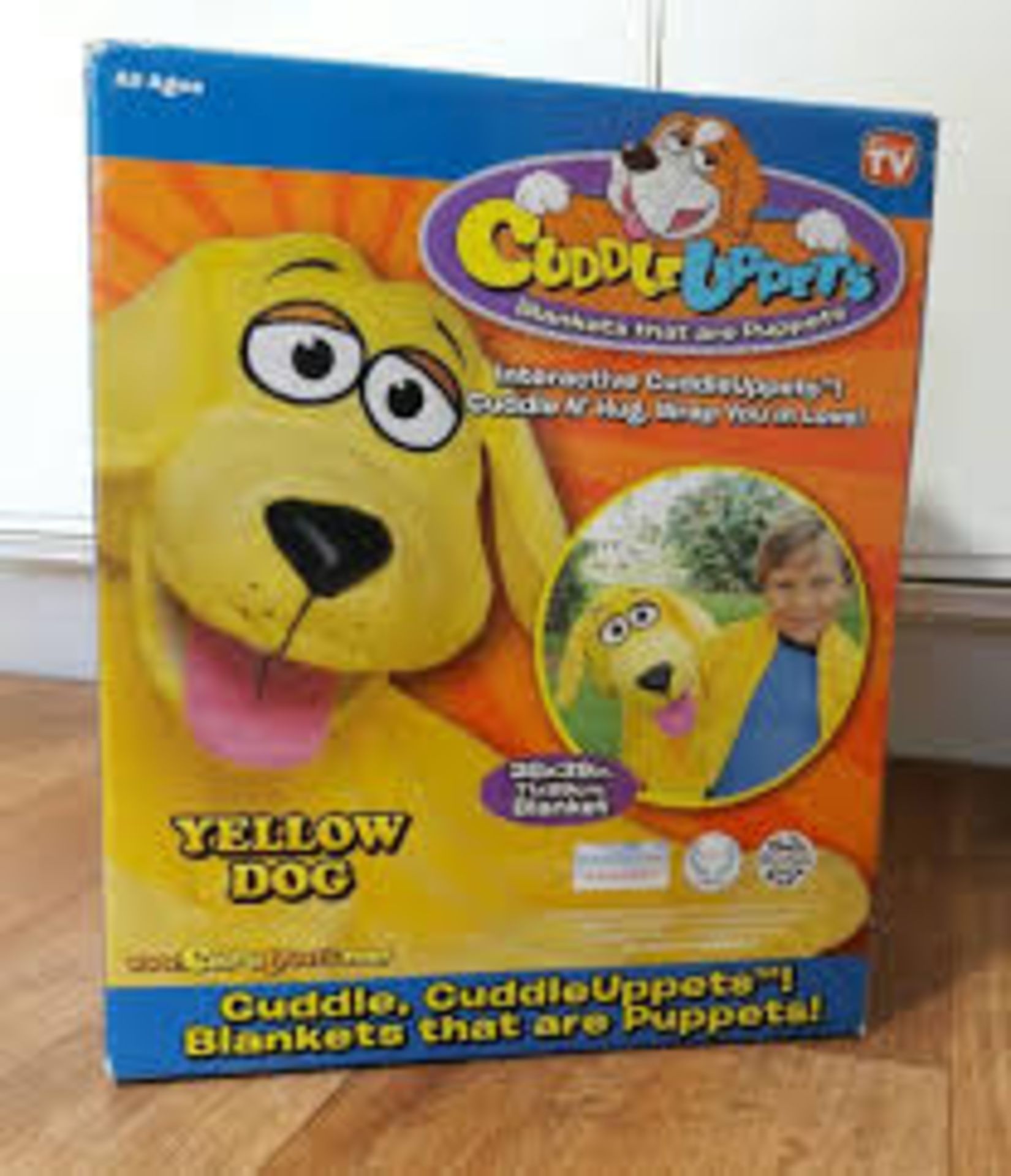 124 x Cuddleuppets Yellow Dog | 32281856045 | RRP £ 1238.76