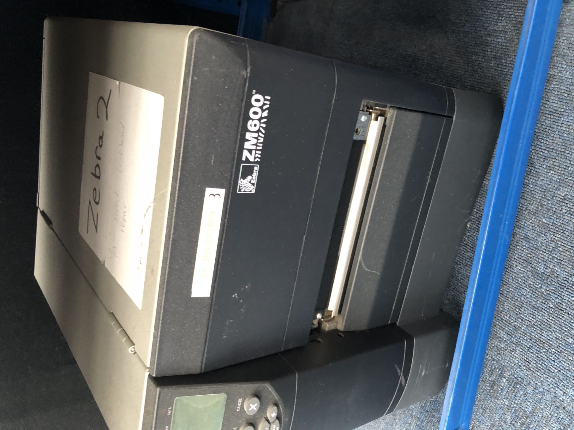 Zebra ZM600 thermal label printer