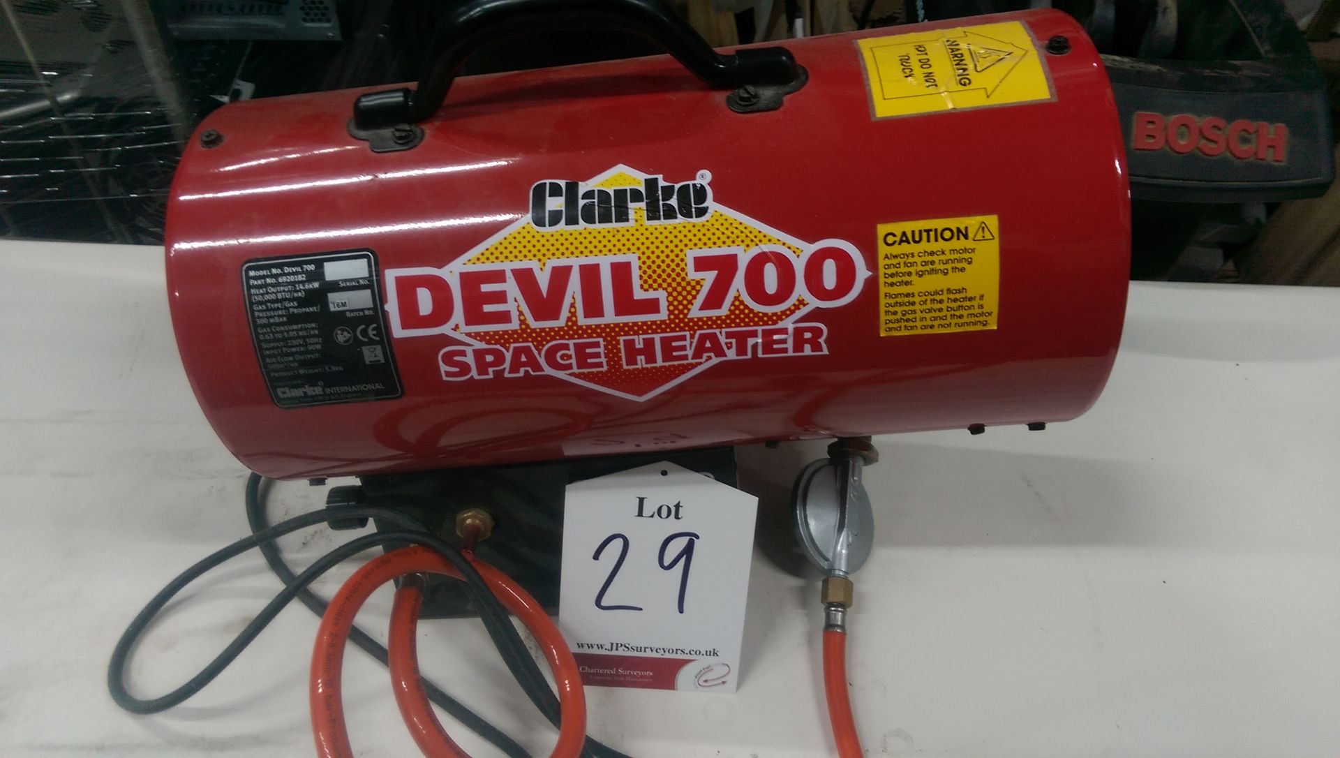 Clarke Devil 700 Propane Gas Heater