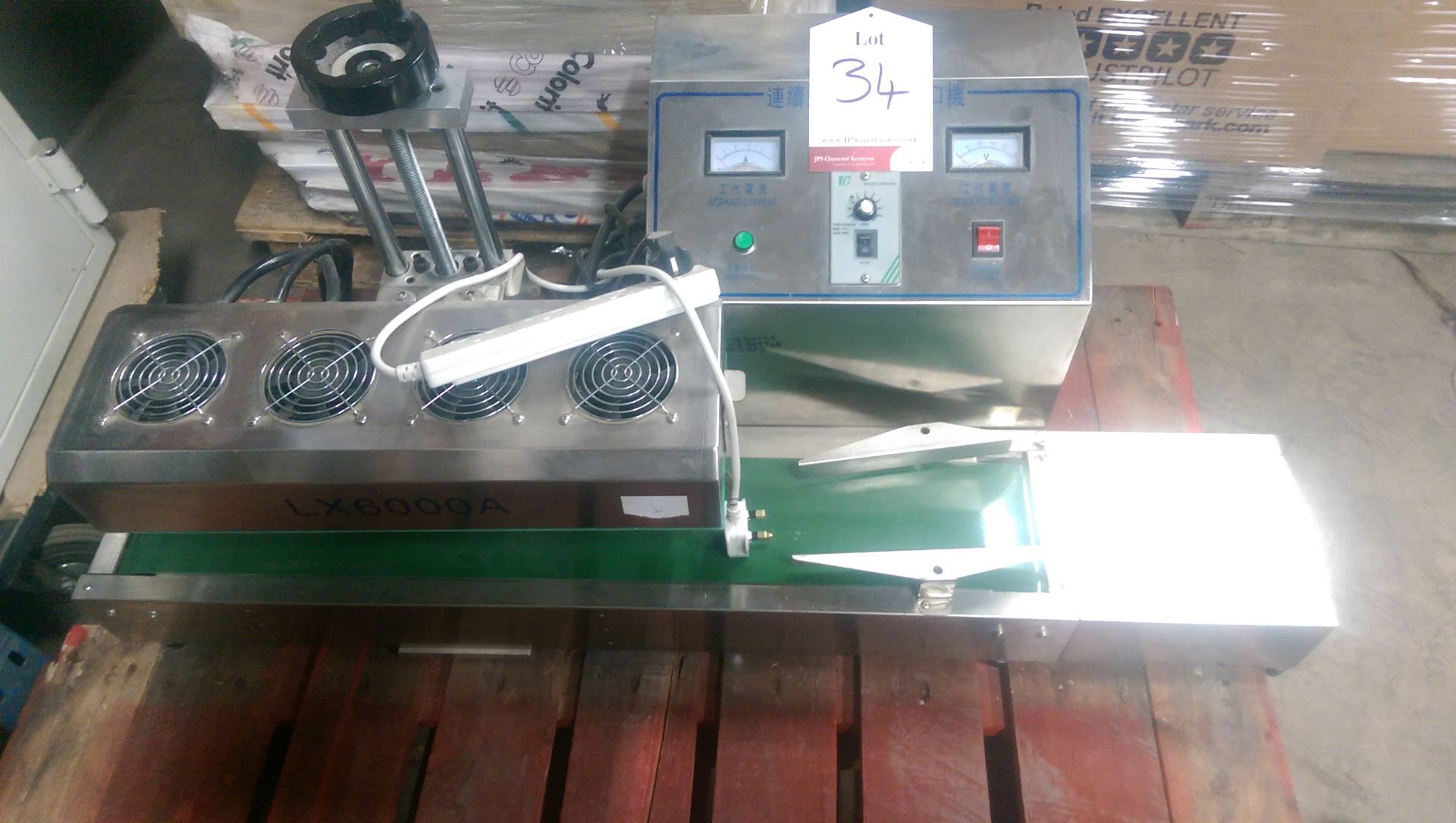 Conveyor Belt Induction Sealer – Model: LX600A