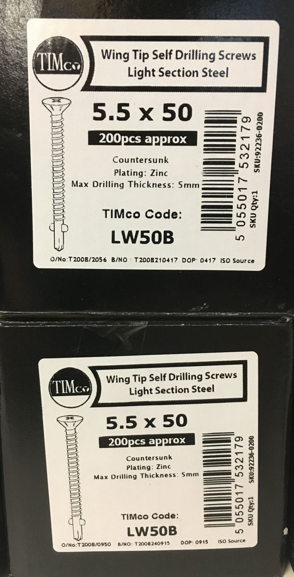 Quantity of Various Timco Screws - Please see Full Description - Image 3 of 10