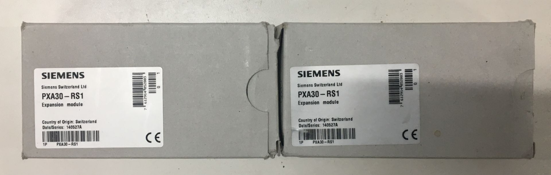 2 x Siemens PXA30-RS1 Expansion Module - £80.00 RRP Each