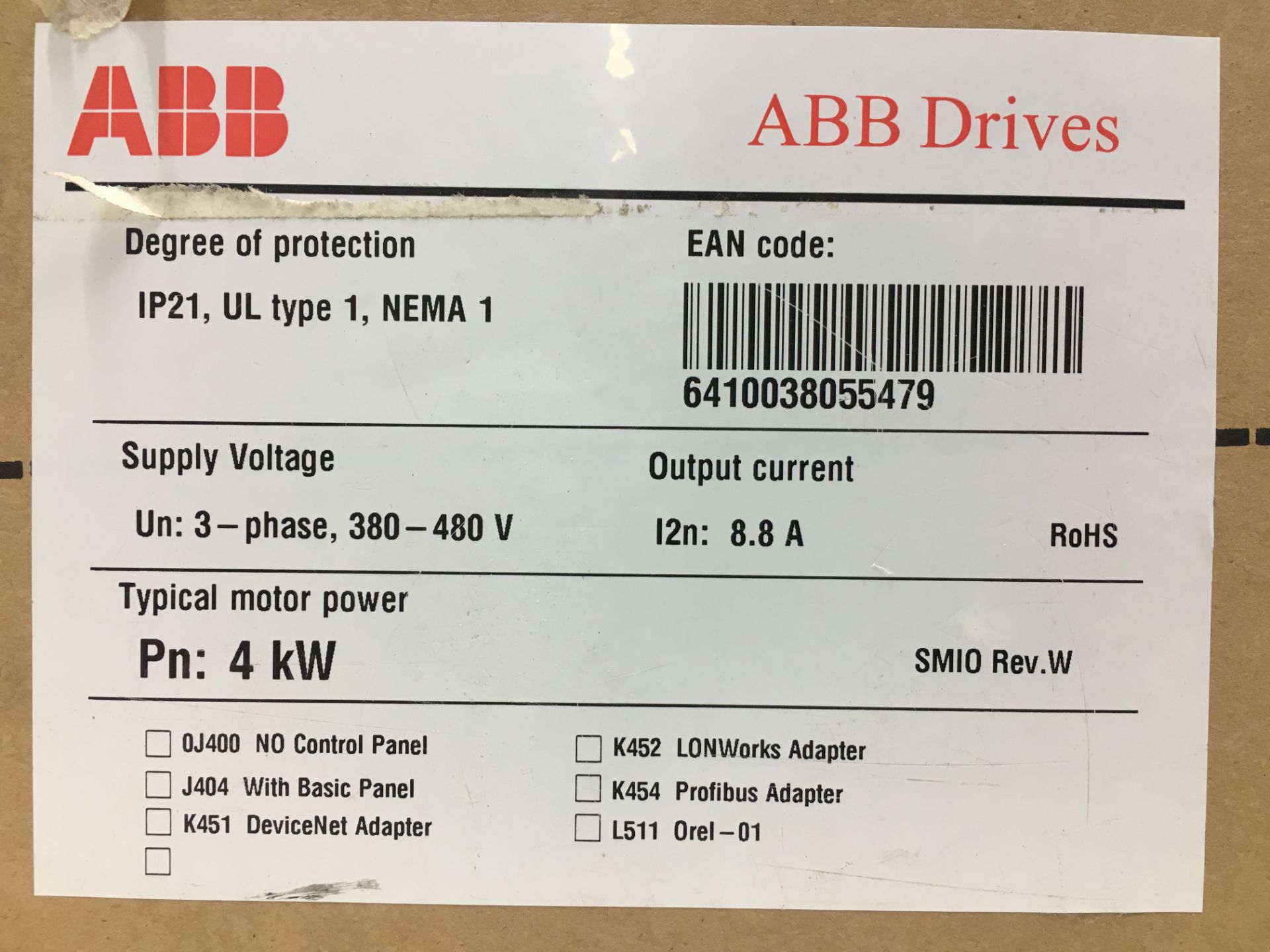 ABB Frequency Converter Drive - Image 3 of 3