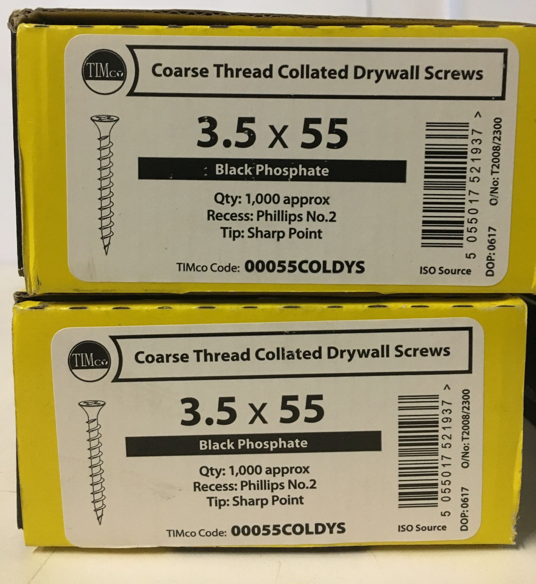 Approximately 7000 x Timco Coarse Thread Collated Drywall Screws - Image 2 of 4