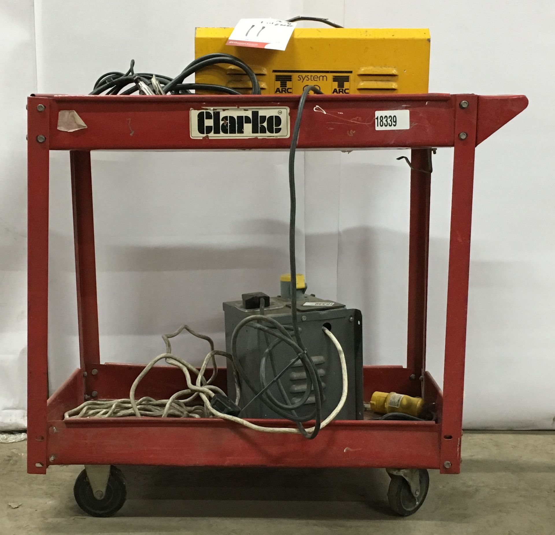 Taylor Studwelding T-ARC System 4 CD Stud Welder with Trolley