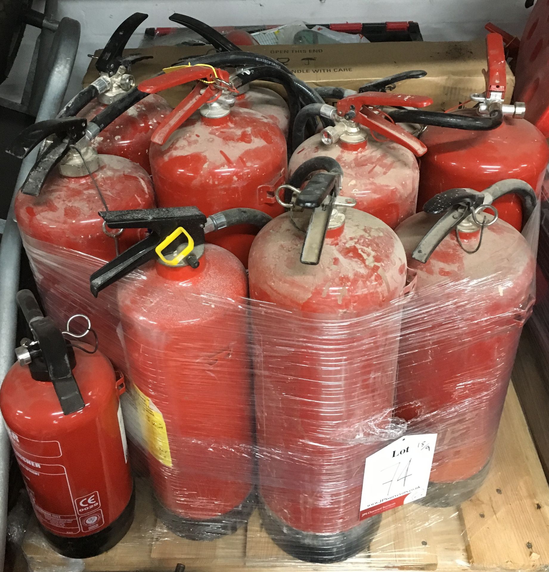 Mixed Lot of Fire Extinguishers and Health and Safety Equipment