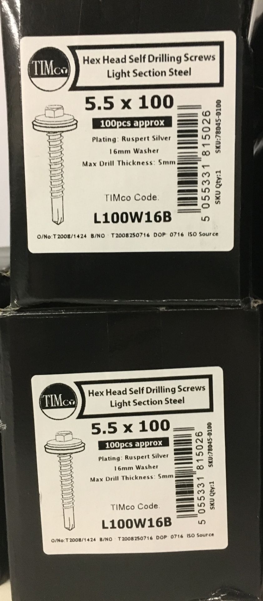 Quantity of Various Timco Screws - Please see Full Description - Image 9 of 10