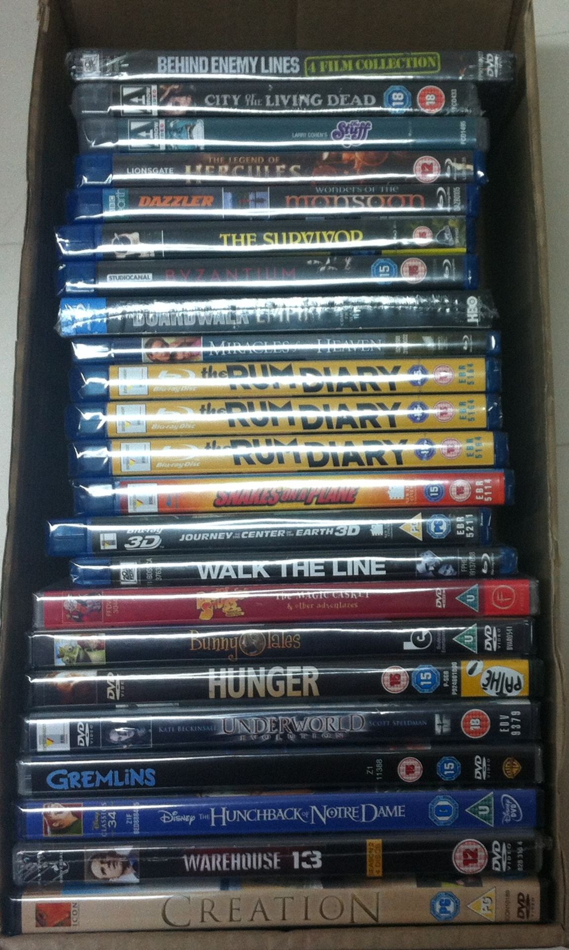 325 x Blu Rays and DVDs - Image 7 of 15