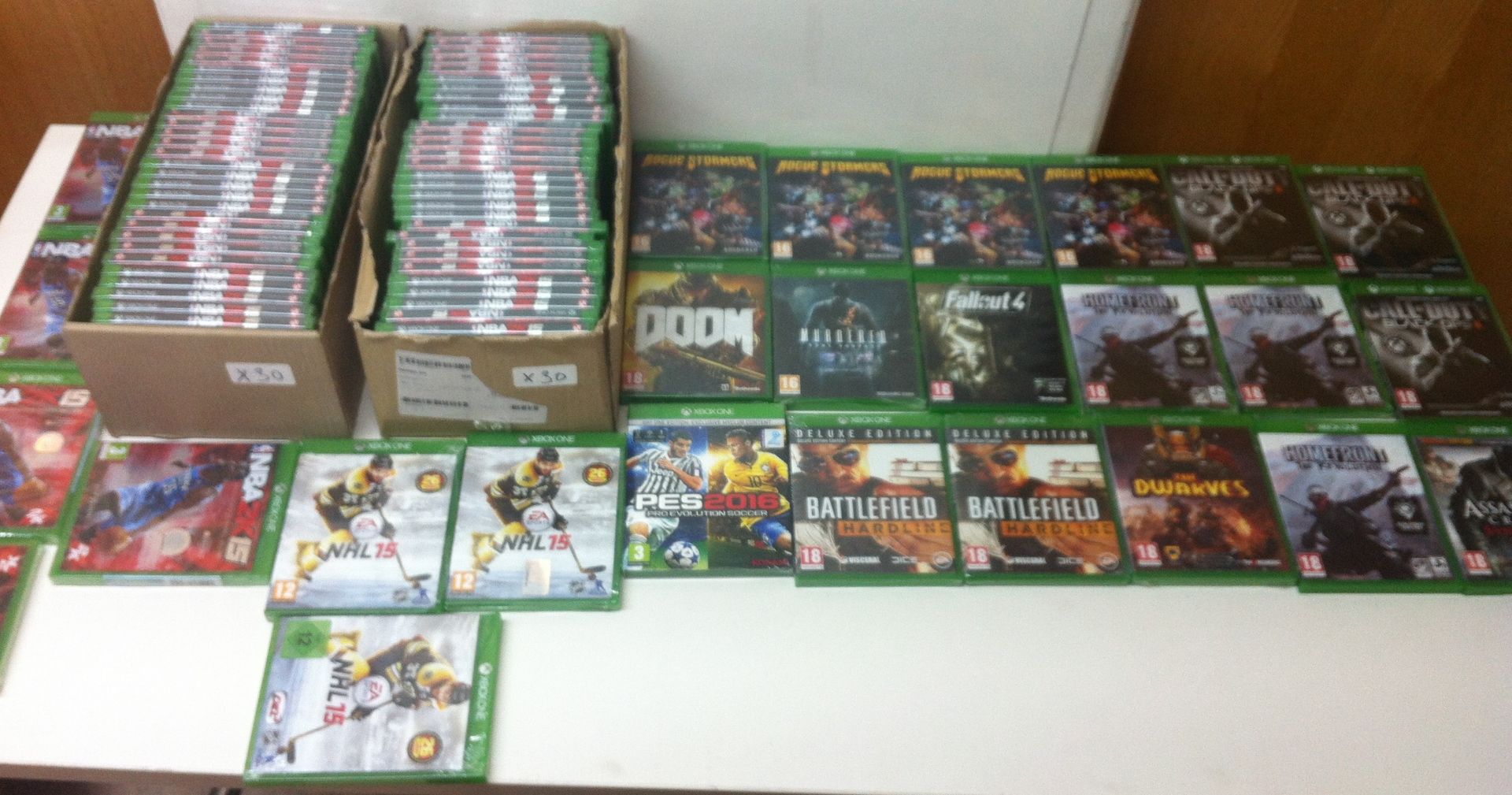 142 x Xbox One Games