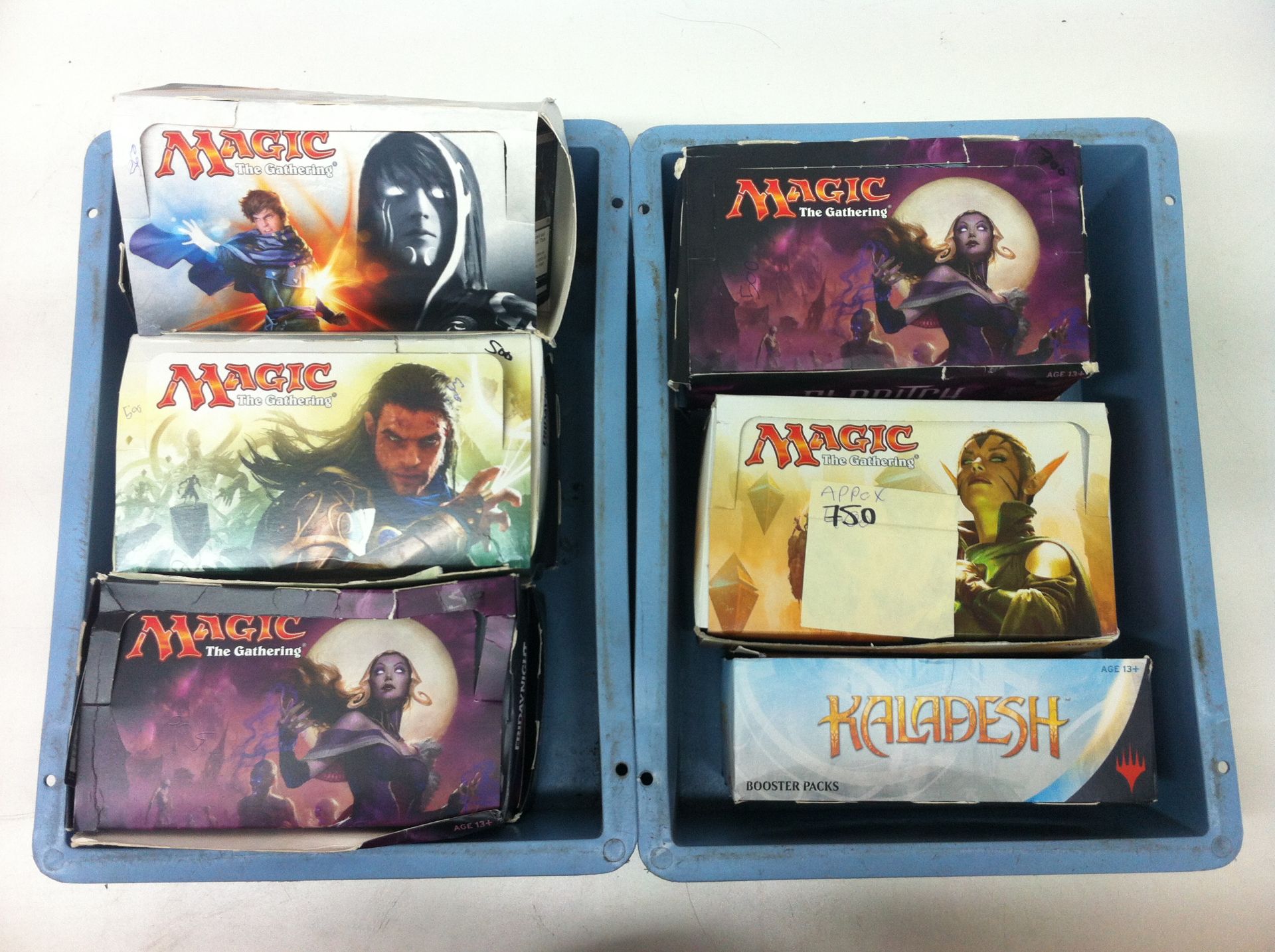 Shelf of Magic The Gathering Trading Cards and related collectables, as photographed. - Image 2 of 4