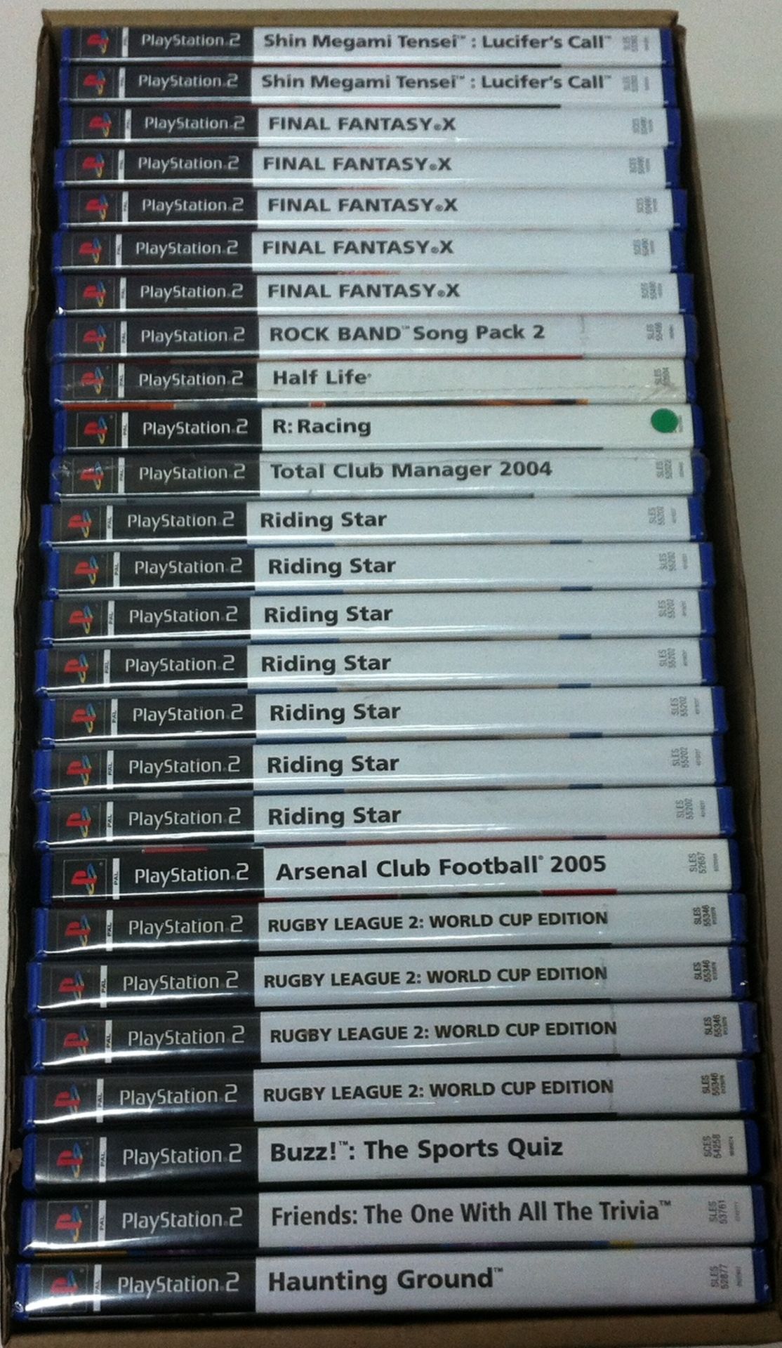 146 x PS2 Games