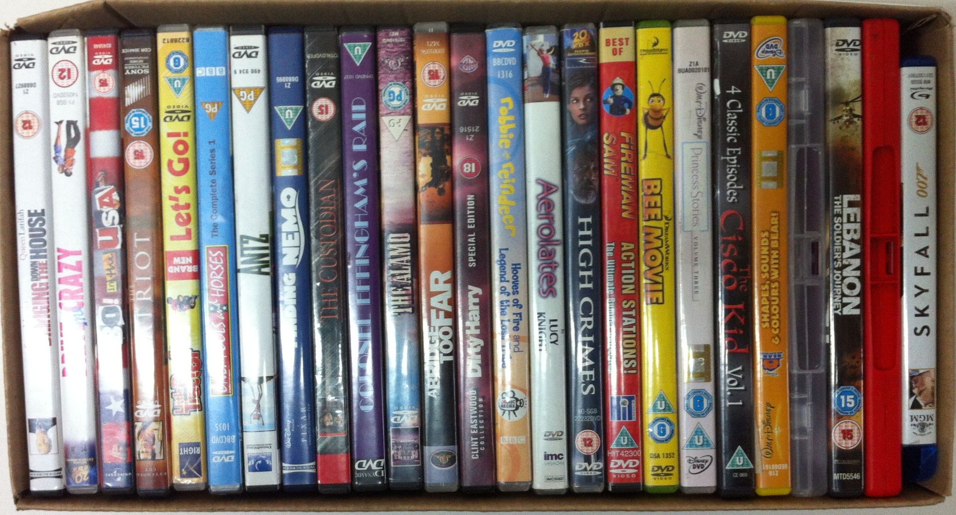 241 x Various DVDs, Games and CDs