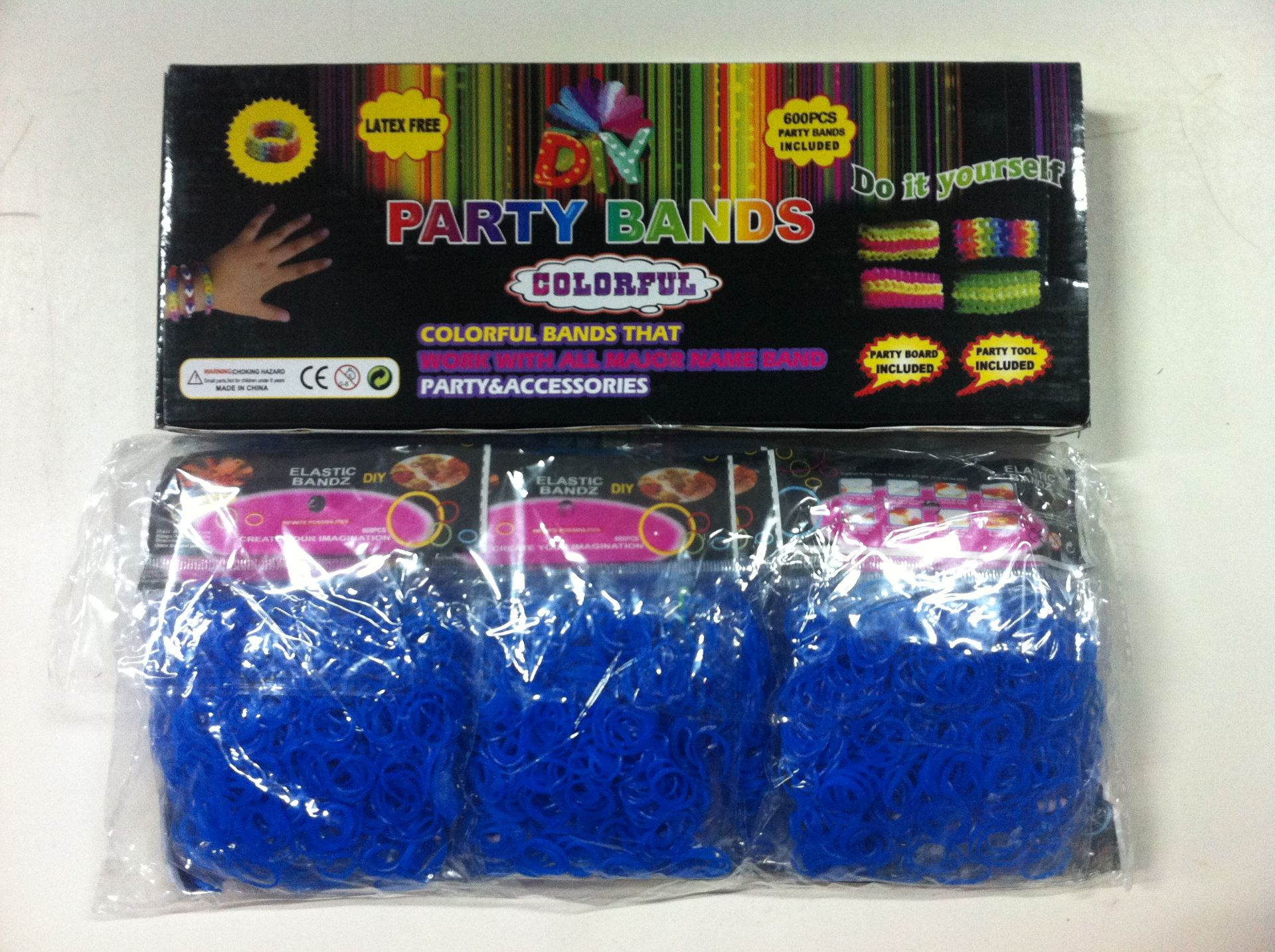 Pallet of DIY Loom Bands