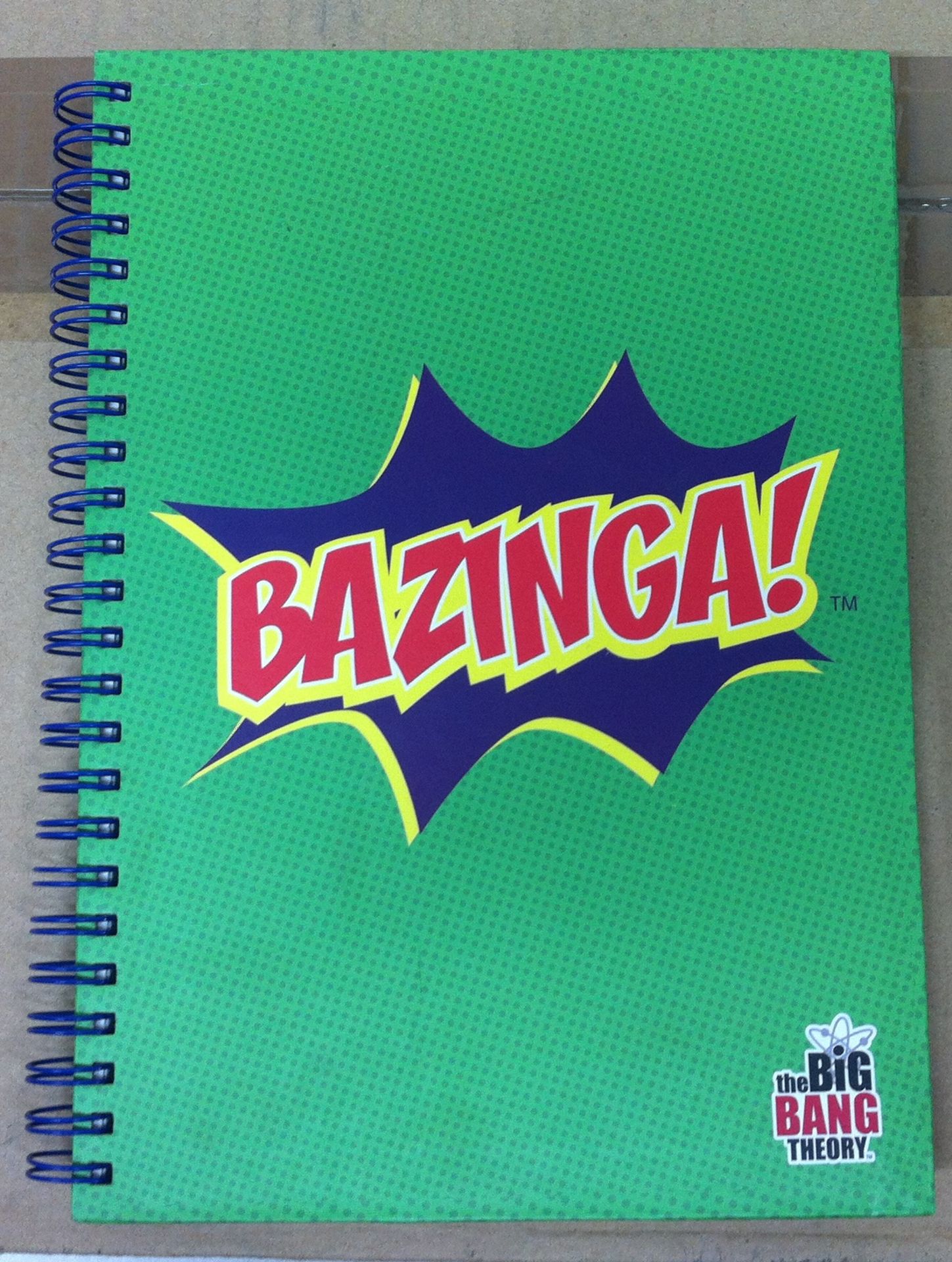 350 x Big Bang Theory A5 Bazinga Green notepads 5051265716842 - Image 2 of 2