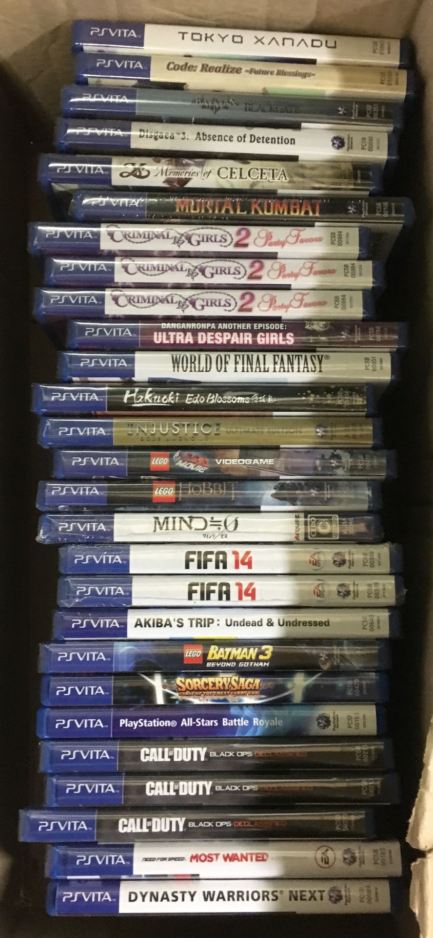 27x Various PS Vita Games