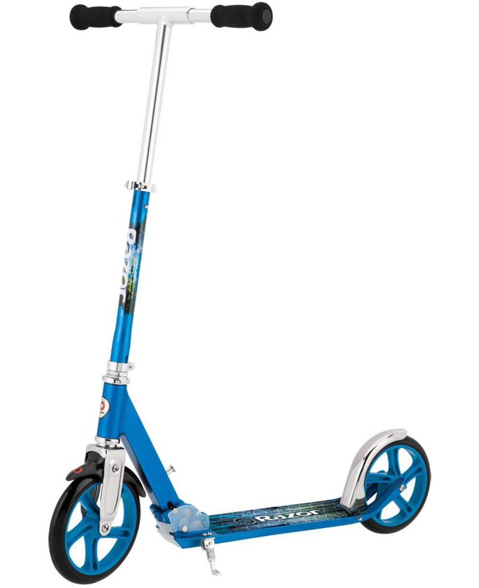 1 x Razor A5 Lux Scooter w/ 150mm wheels - Anodized Blue | 5055308518202 | RRP £ 99.99 DAMAGED PACKA - Image 2 of 3