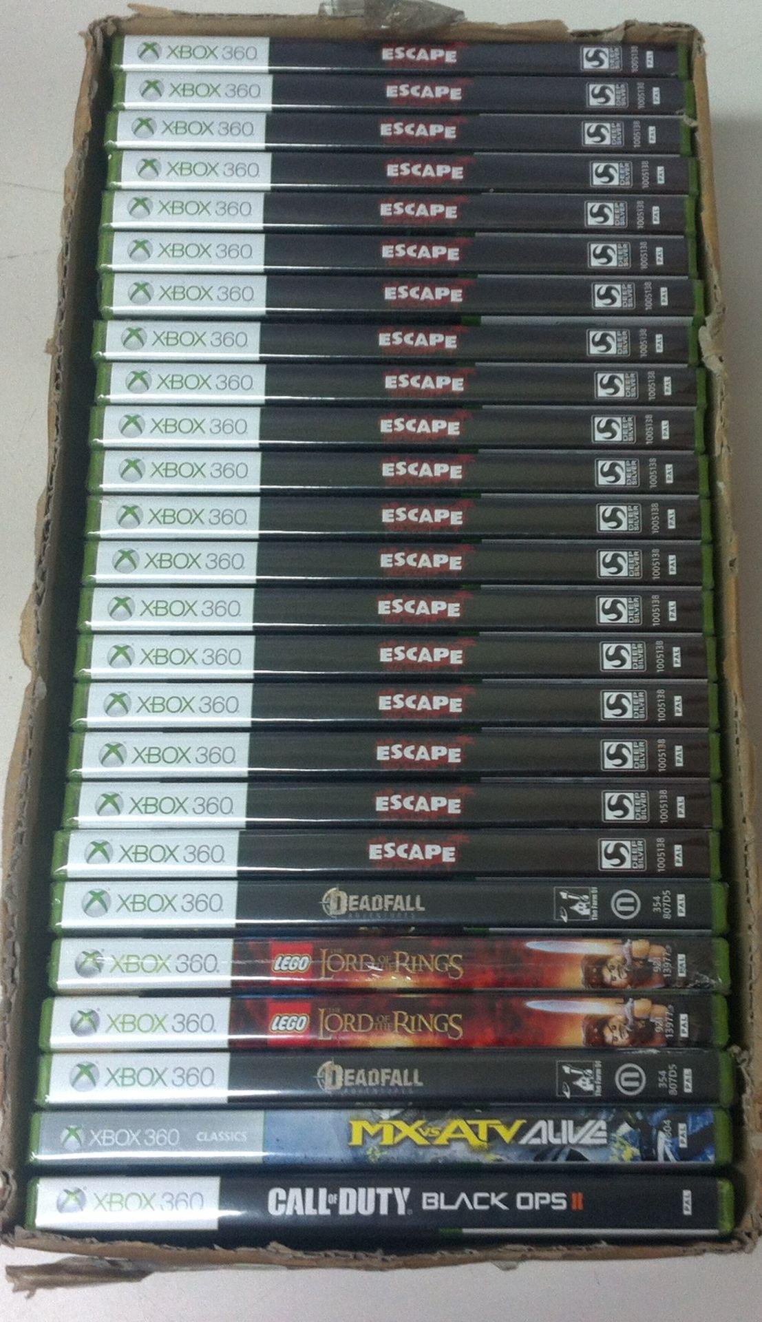 291 x Xbox 360 Games