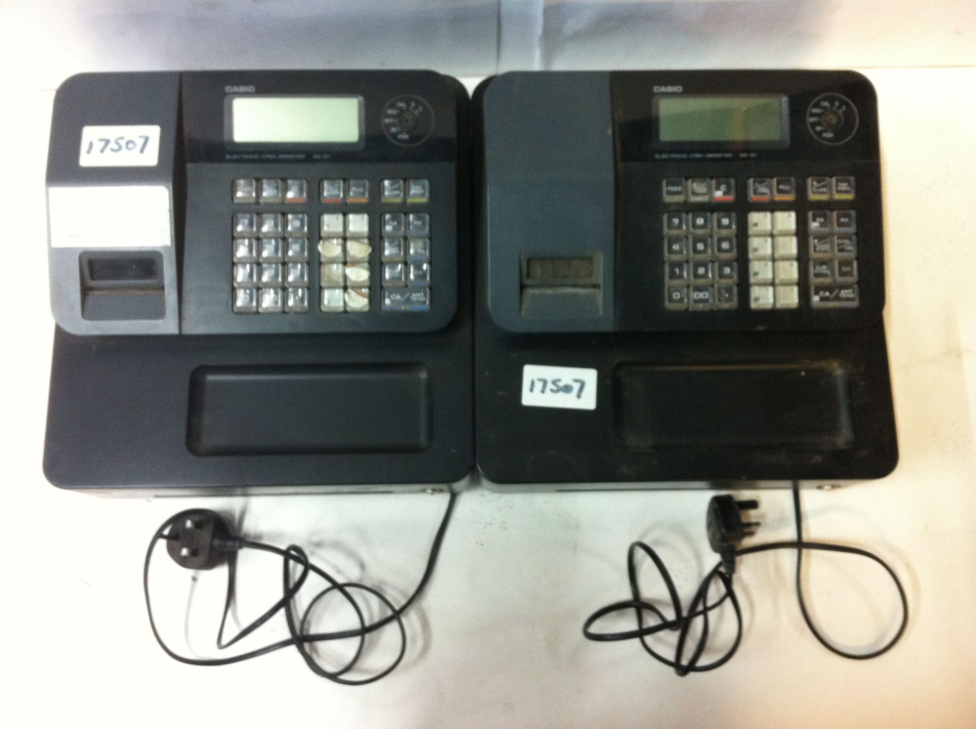 2 x Casio electronic cash registers