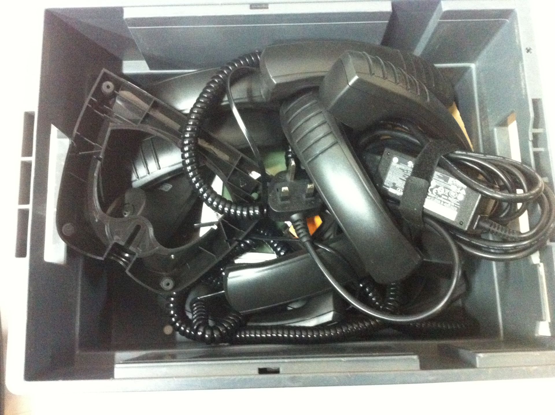 2 x Mitel IP office phones with spare handsets - Image 3 of 3