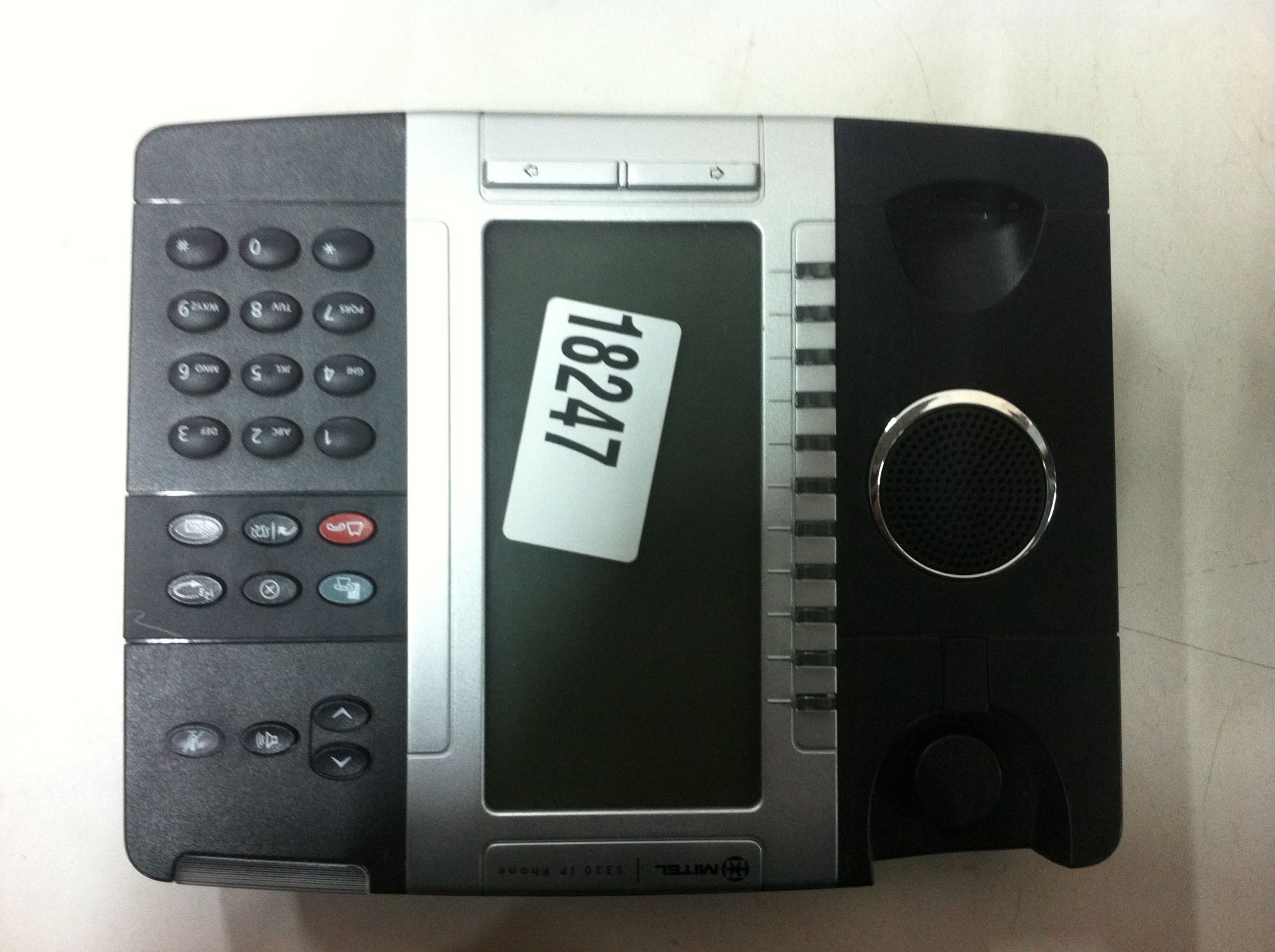 2 x Mitel IP office phones with spare handsets - Image 2 of 3