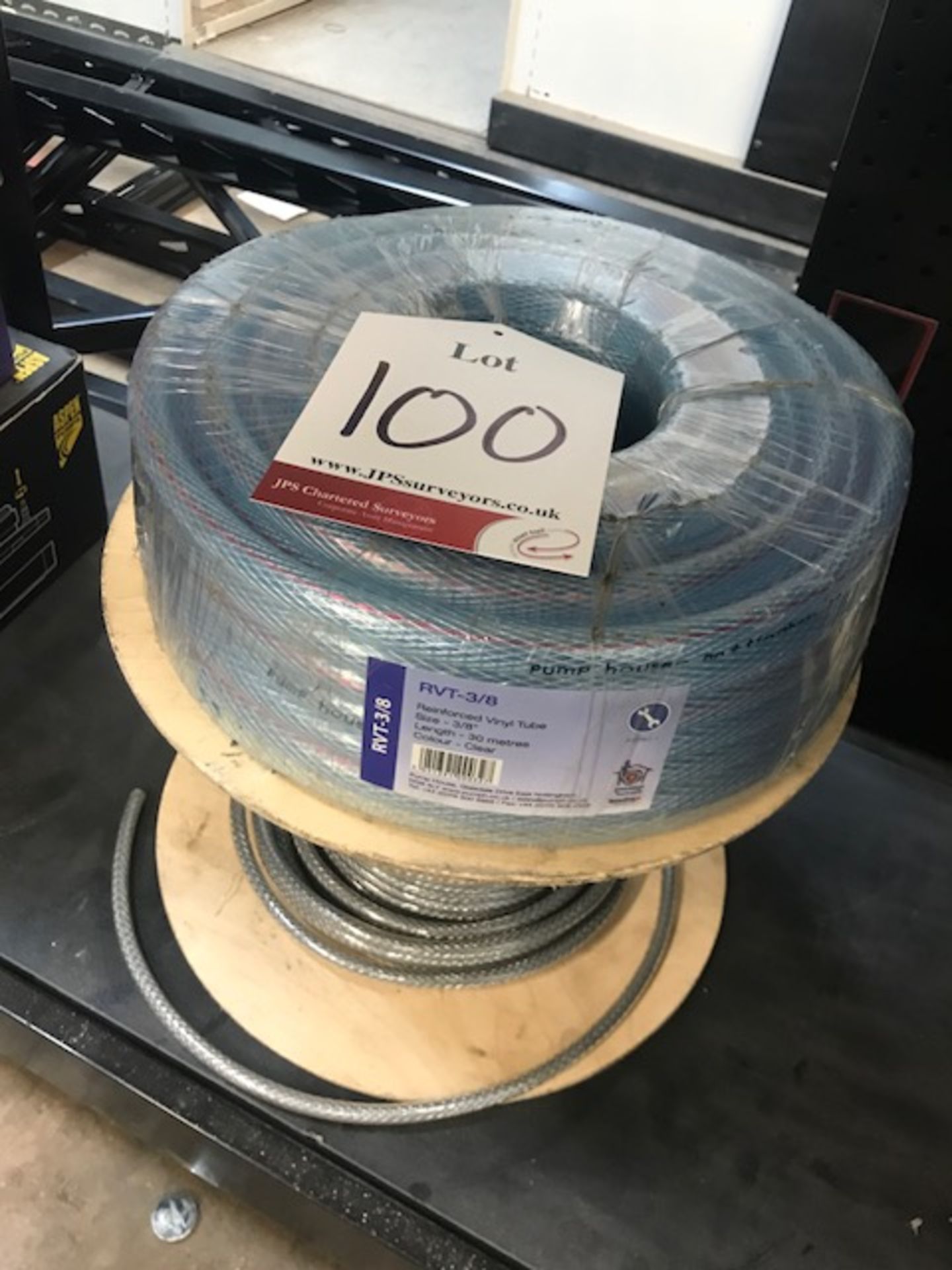 2 x Reels of Reinforced Vinyl Tubing