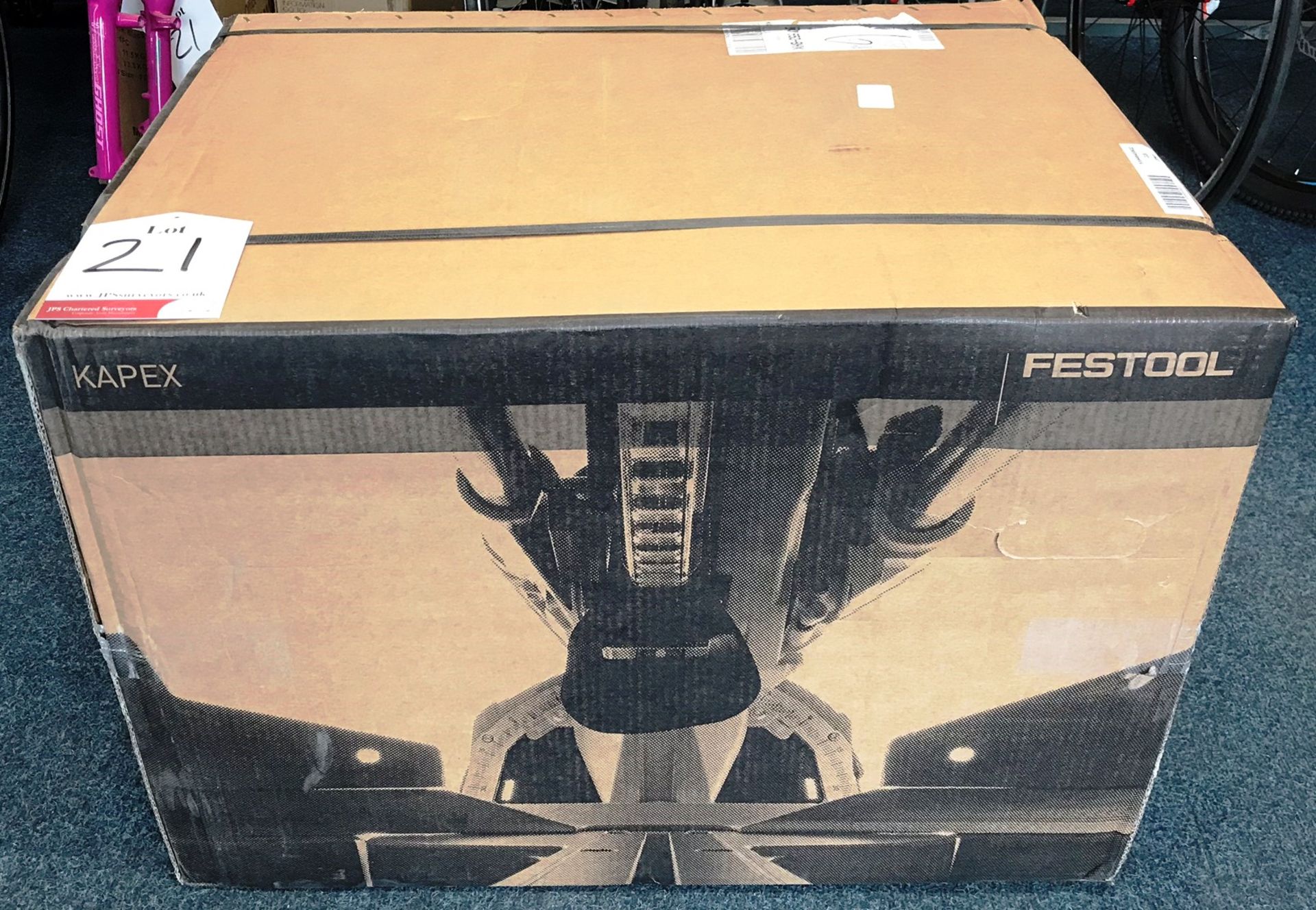 BNIB Festool KS 120 EB GB Sliding Compound Mitre Saw Kapex - 110 V - Bild 2 aus 4