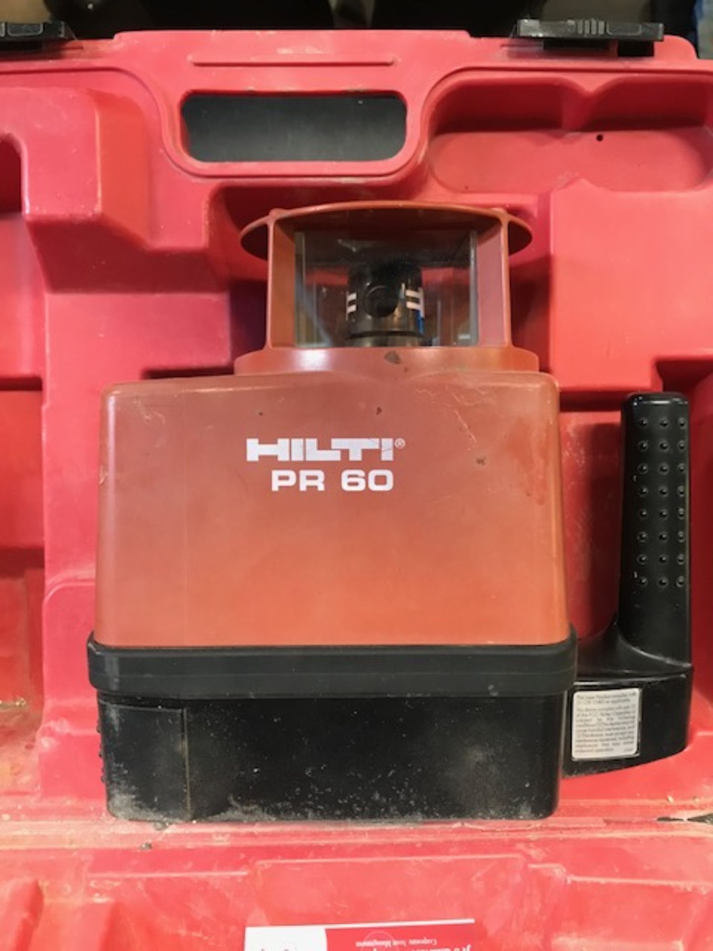 Hilti PR60 Rotating Laser w/ Case - Image 2 of 3