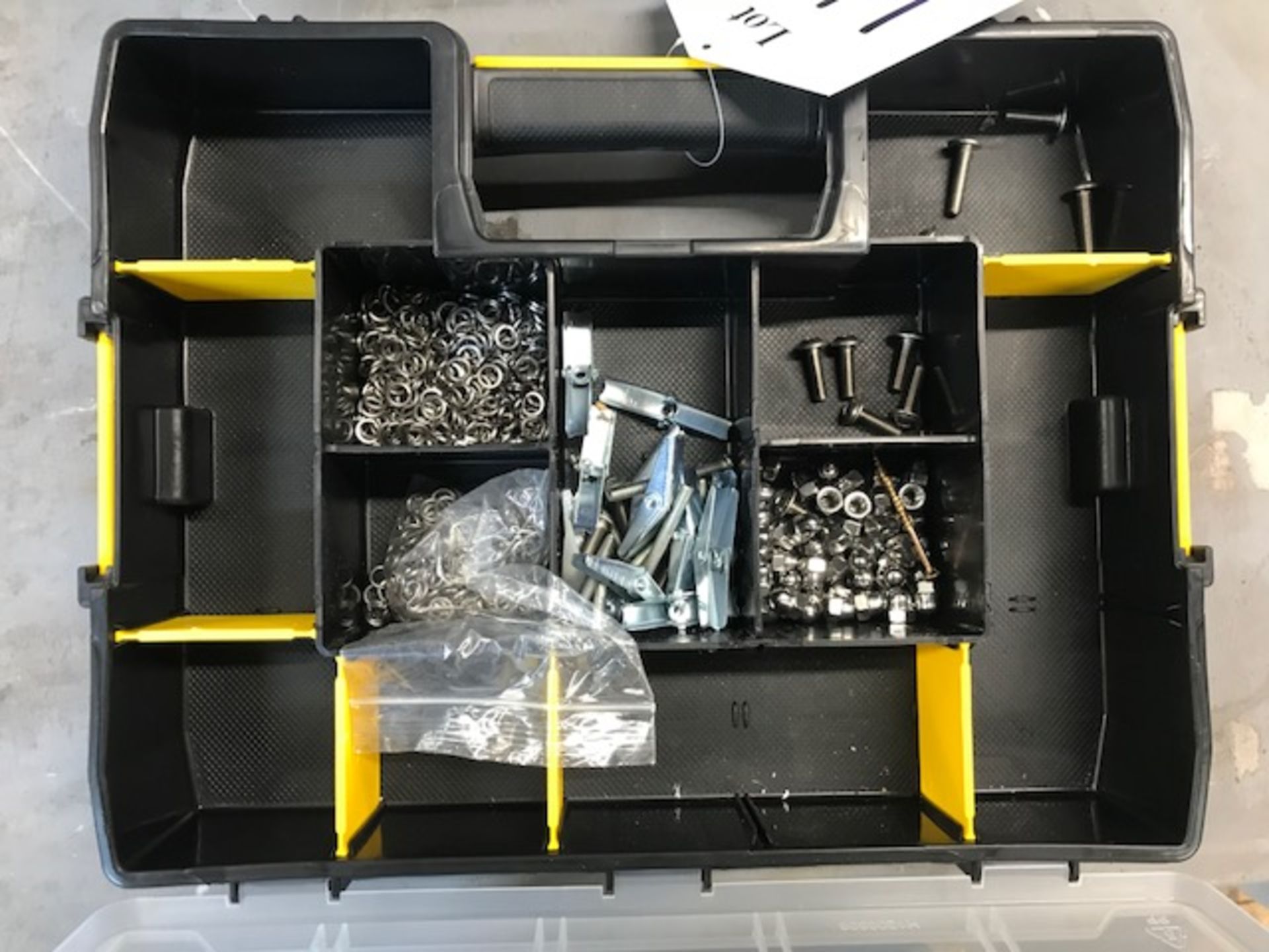 2 x Stanley Stackable Sortmaster Toolcases w/ Contents as Pictured - Bild 4 aus 4