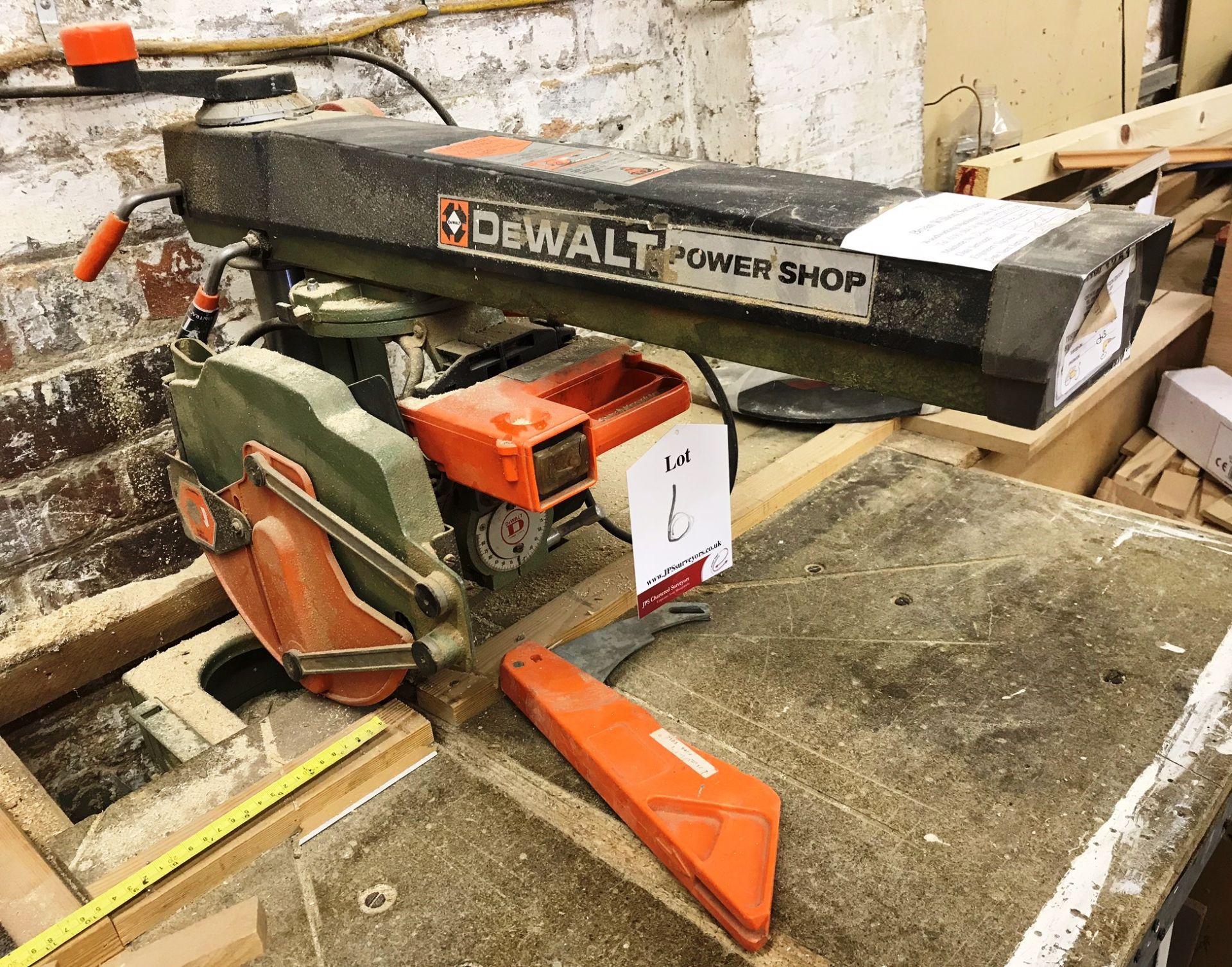 DeWalt Powershop Radial Arm Saw - Bild 3 aus 3