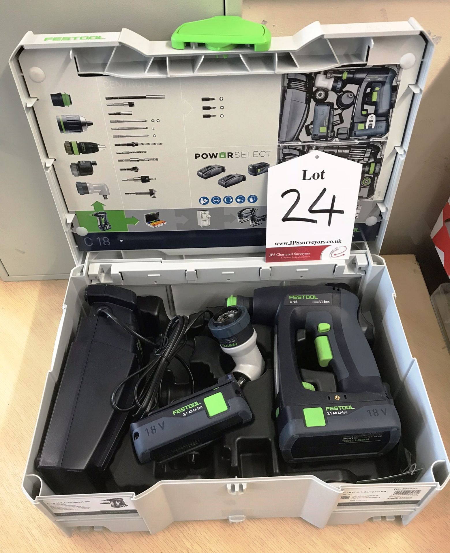 New Festool 574922 Cordless Drill C 18 Li 3,1-Compact GB, 18 V, Multi-Colour