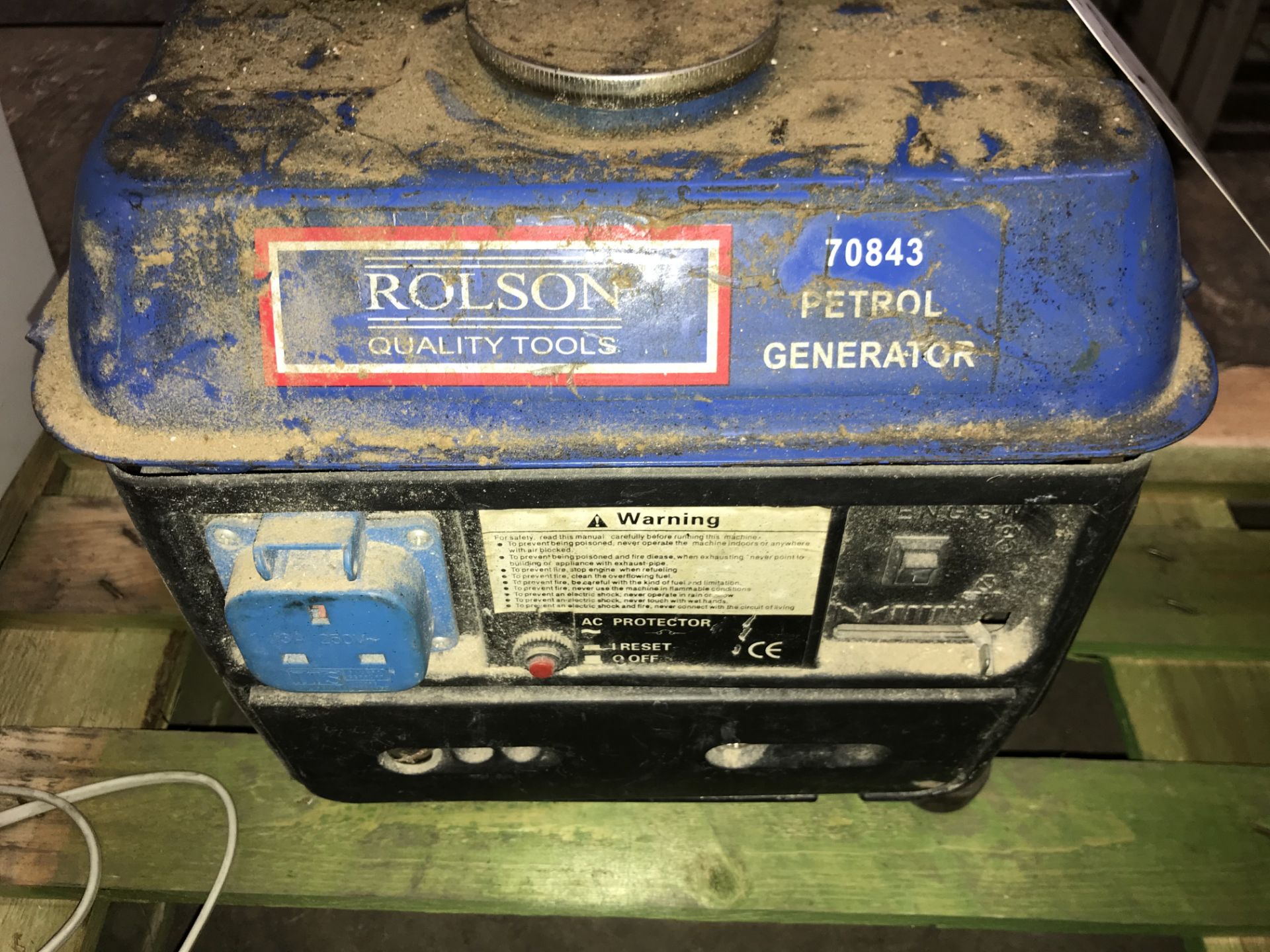 Rolson 70843 Petrol Generator - Image 2 of 2