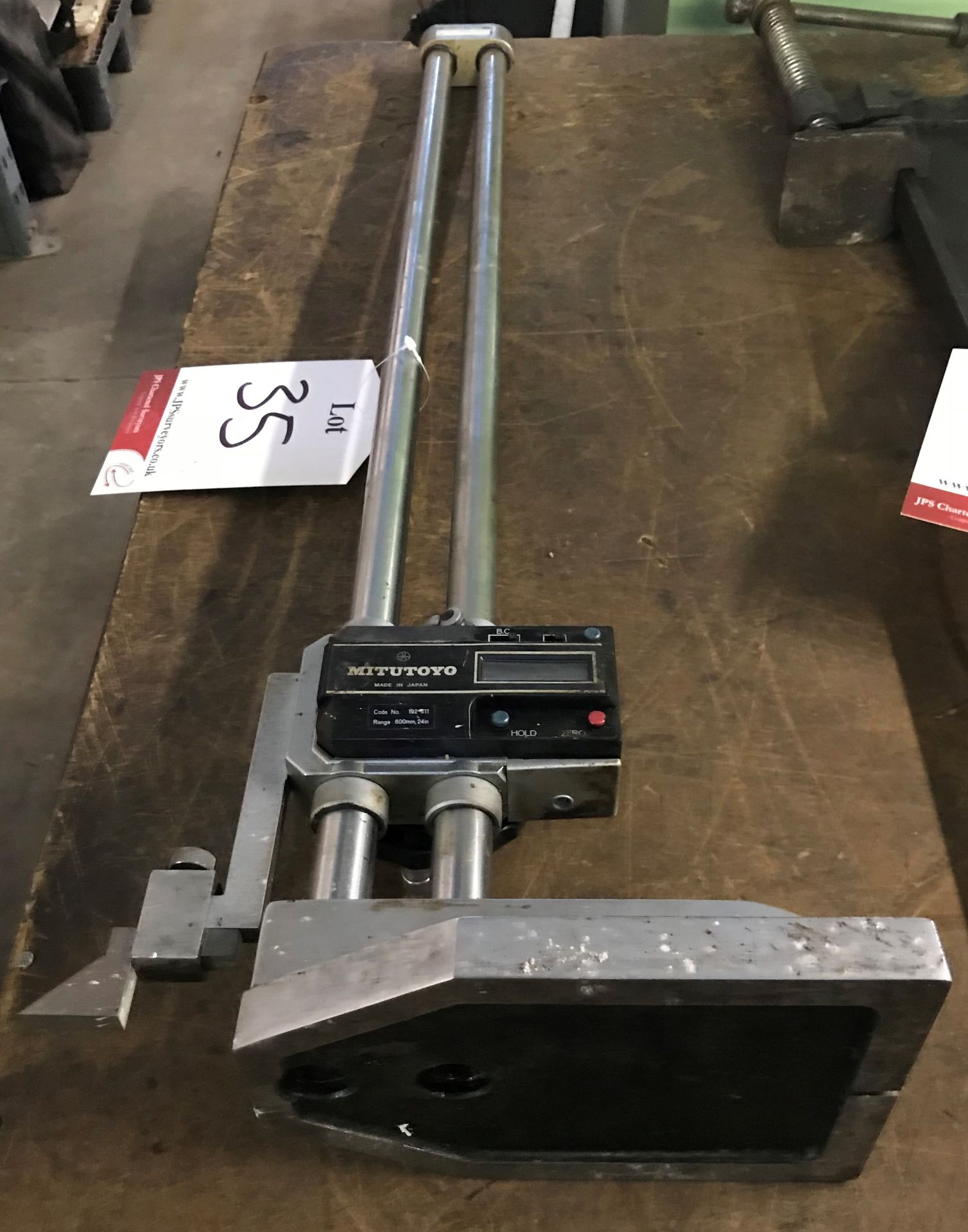 Mitutoyo 24" Digital Height Gauge - No: 192-611 - Image 3 of 3